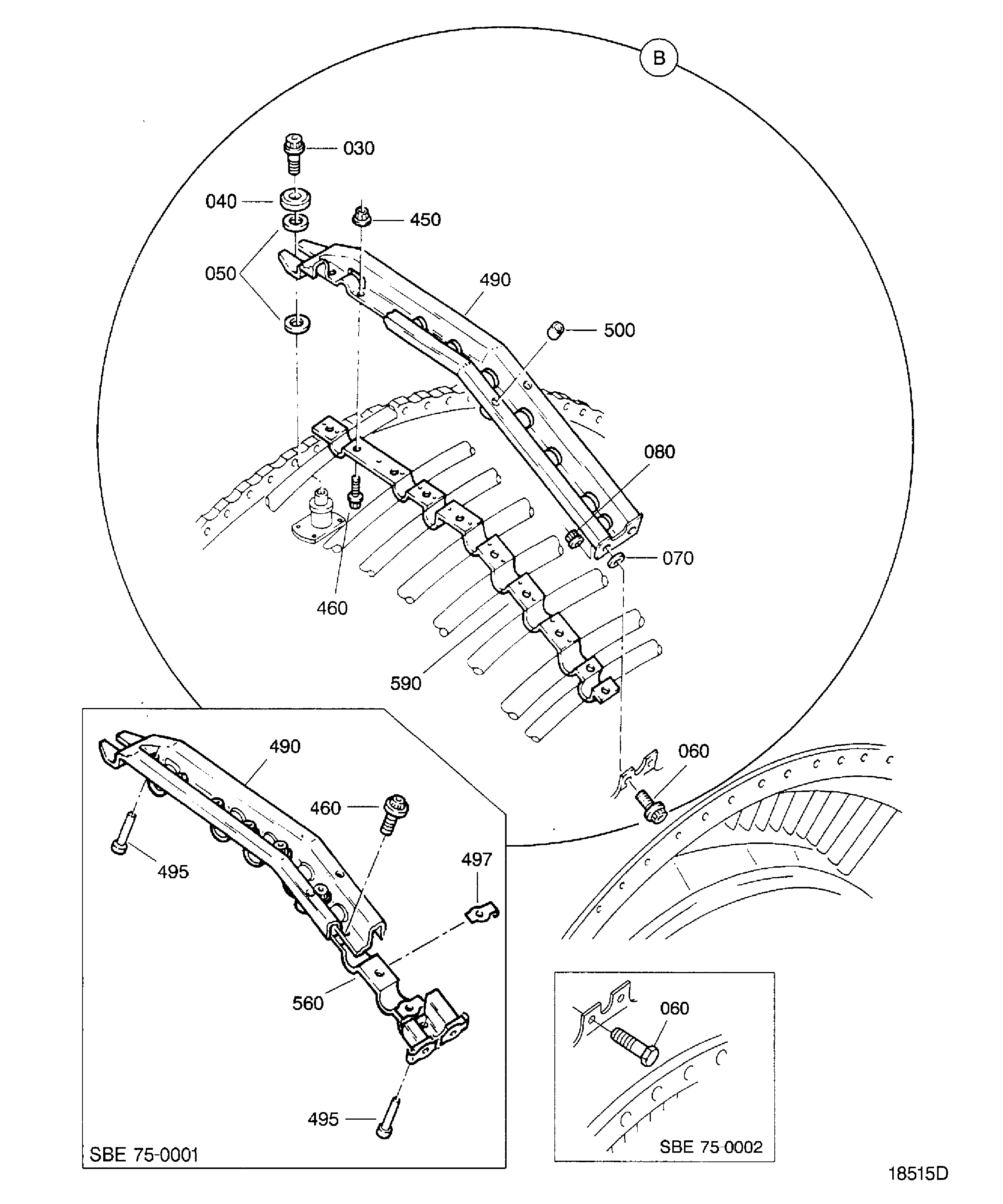 DUCT ASSY COOLING AIR LPT