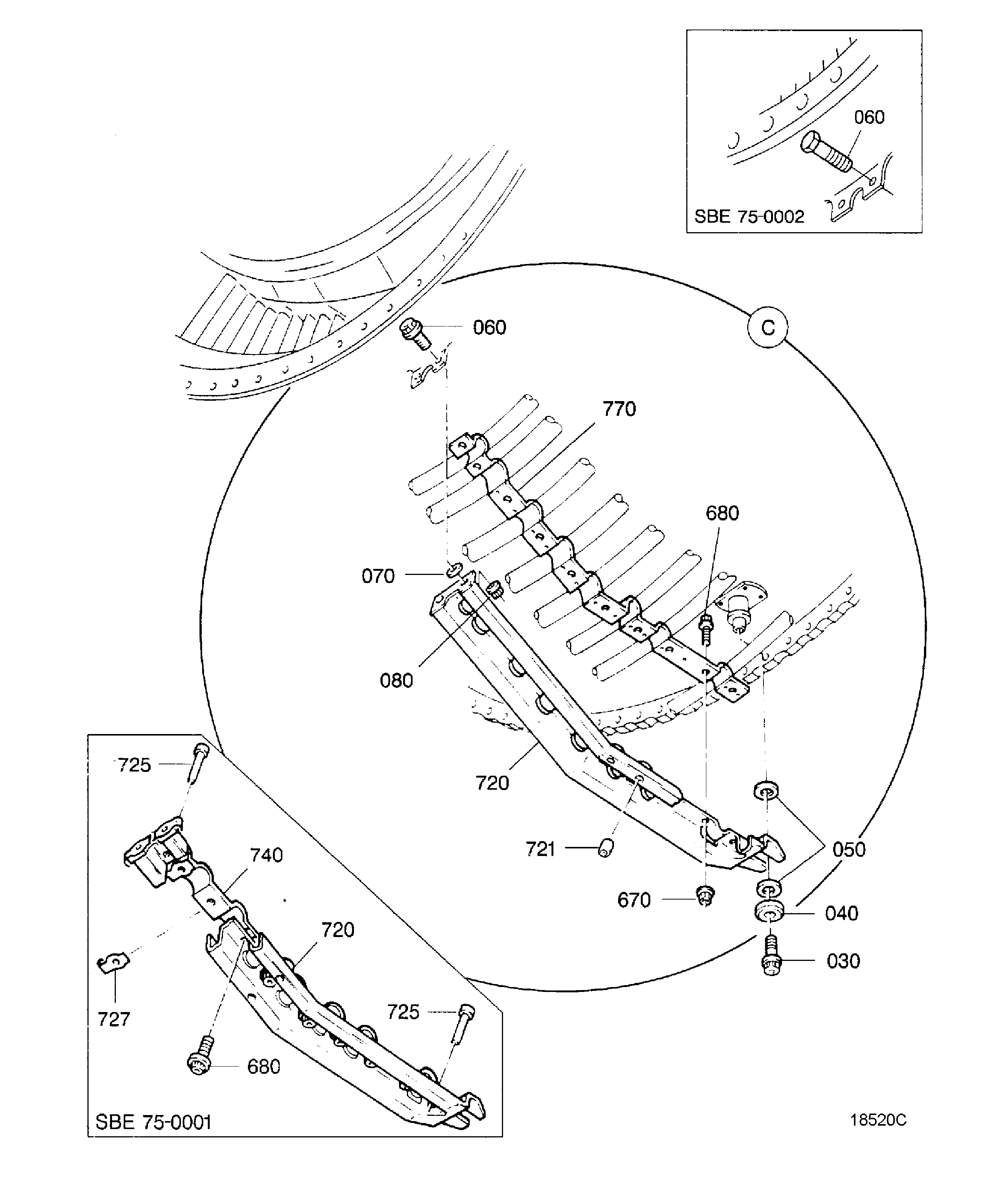 DUCT ASSY COOLING AIR LPT