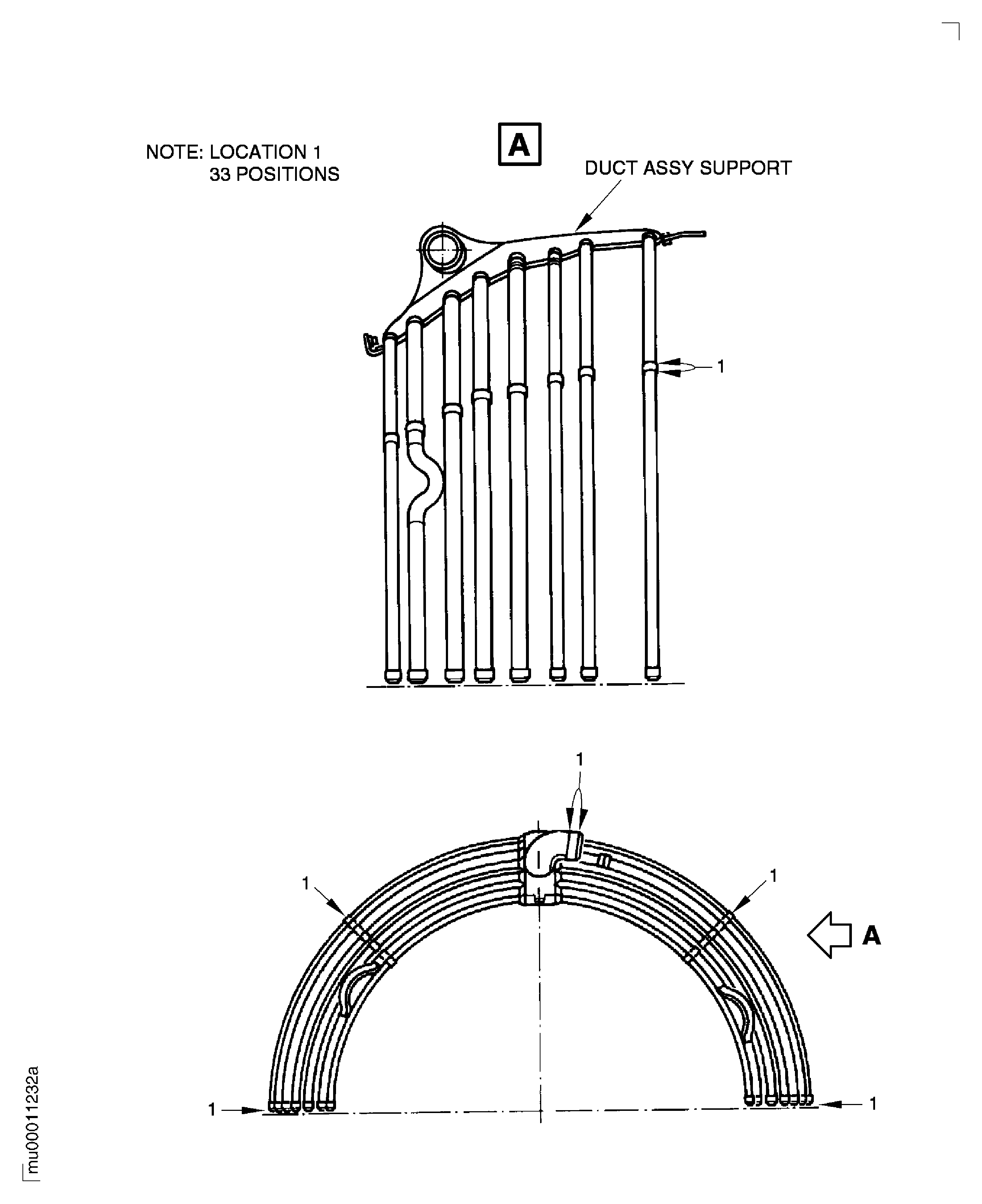 Inspection of the Cooling Air Duct Assembly