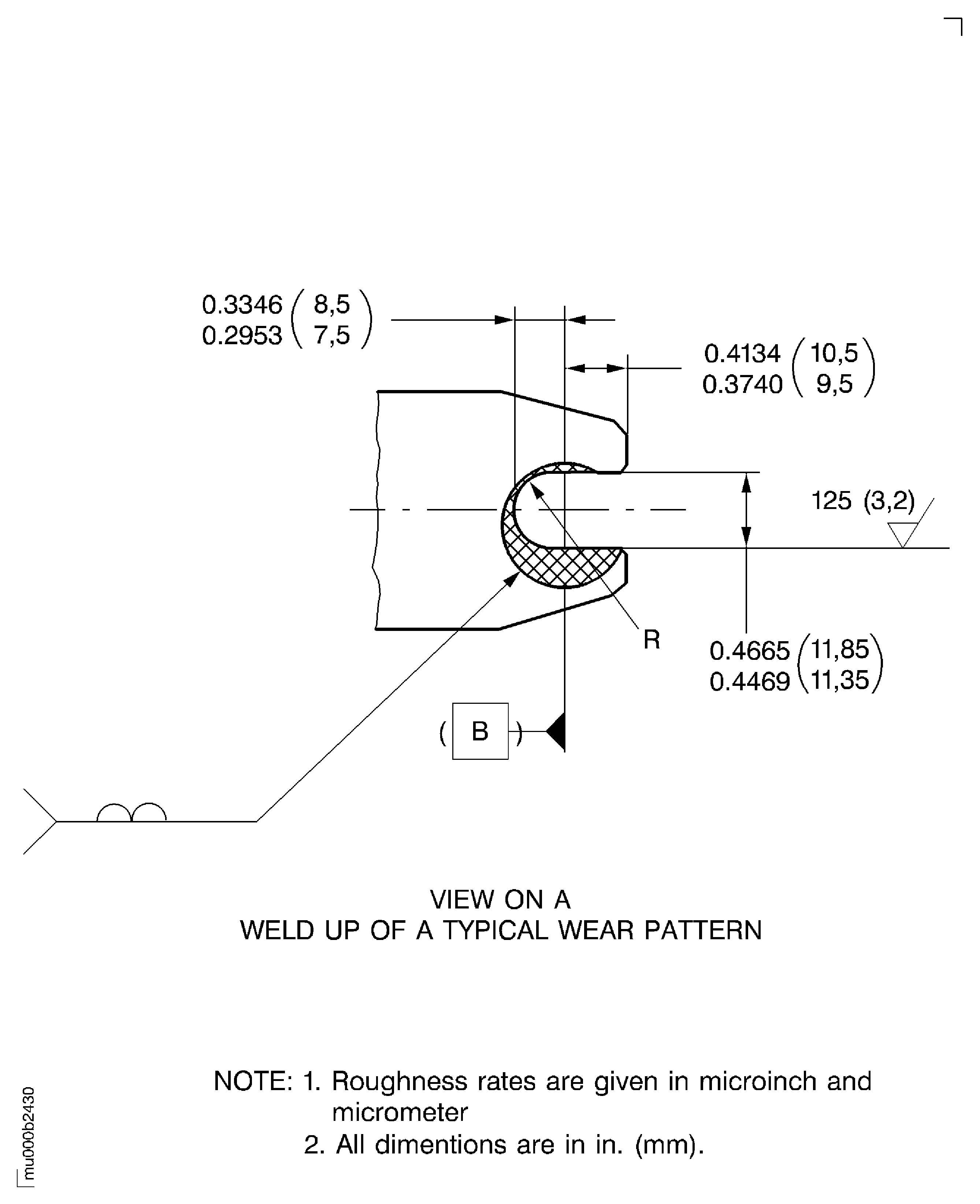Repair Details and Dimensions