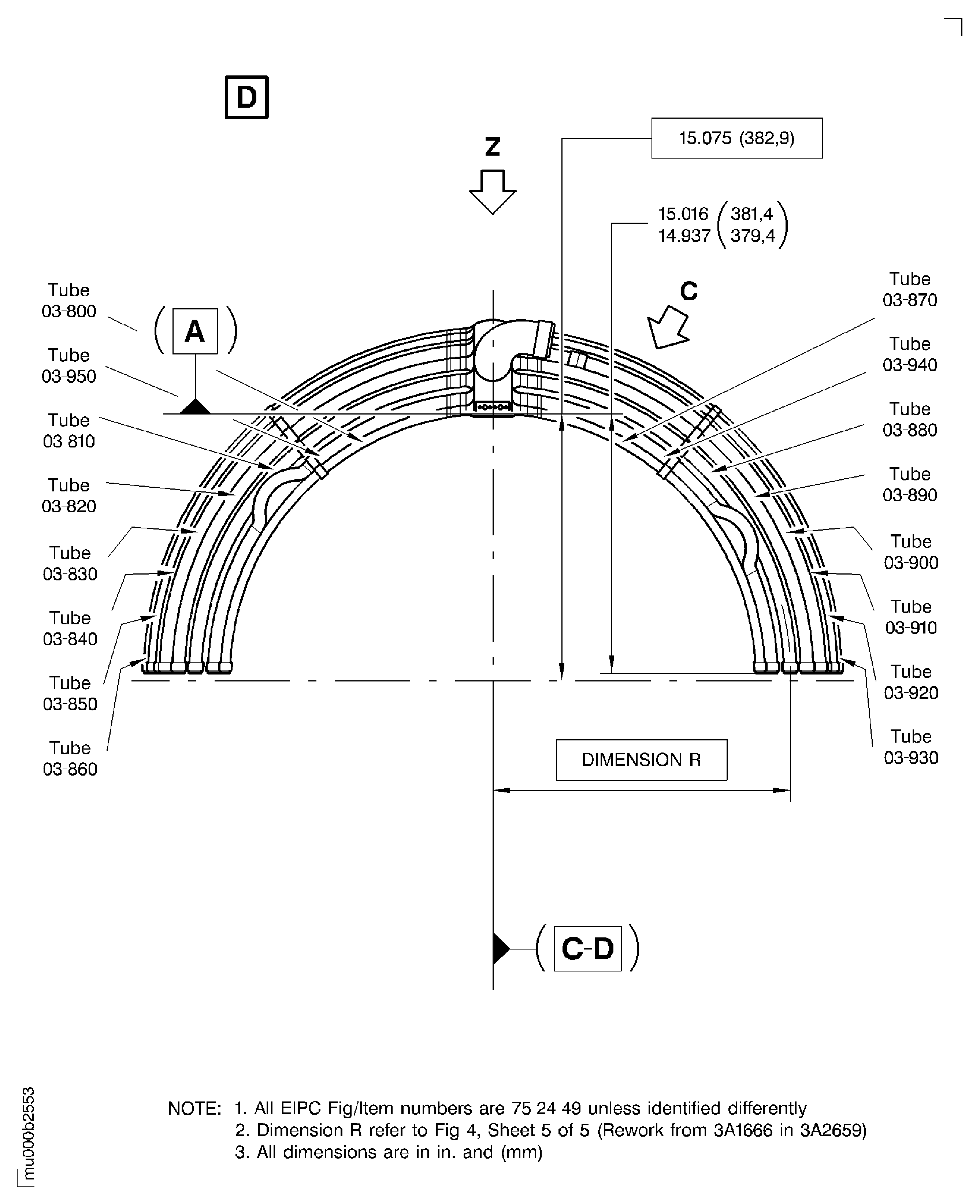 Rework of Active Clearance Control (ACC) Made from Steel Wit Titanium Tubes