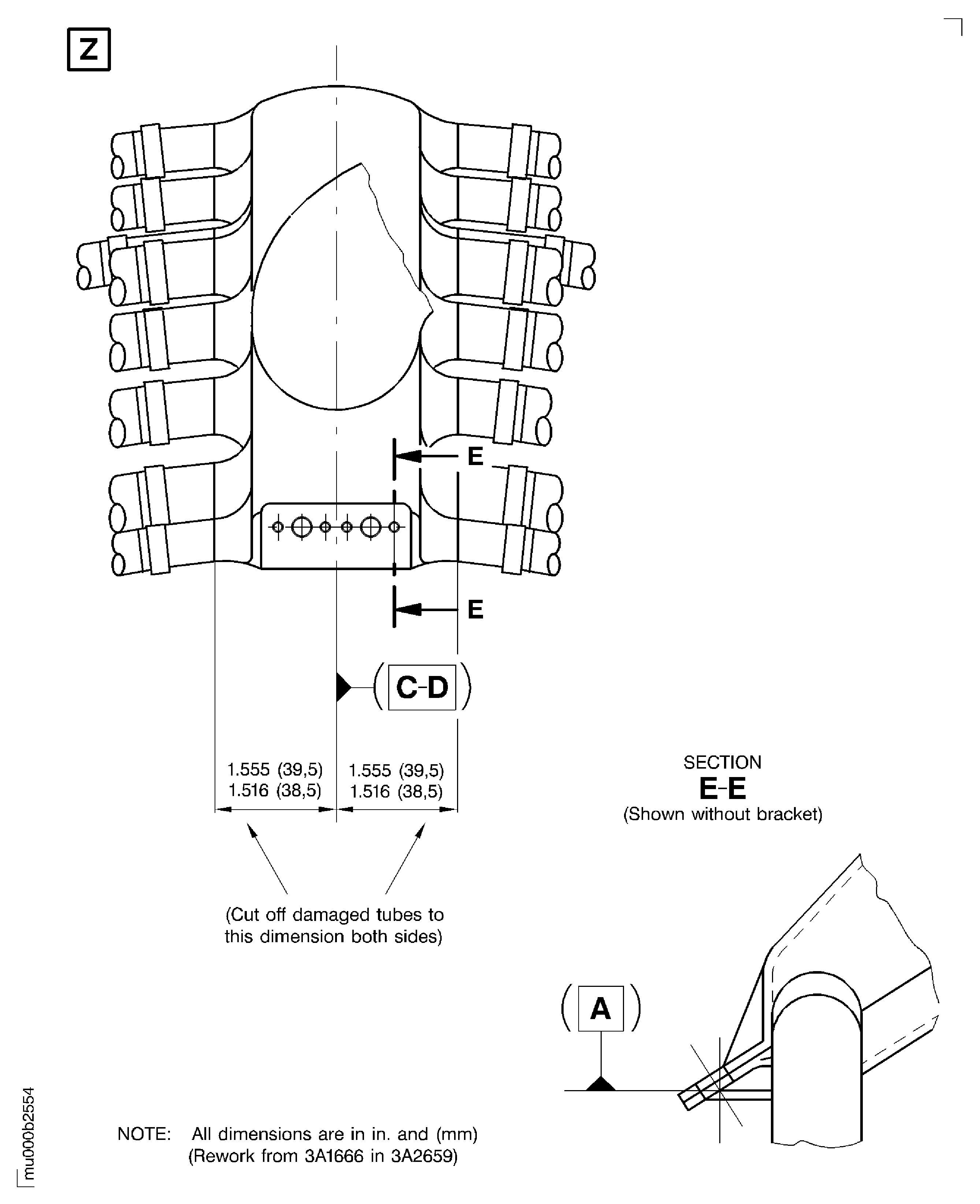 Rework of Active Clearance Control (ACC) Made from Steel Wit Titanium Tubes