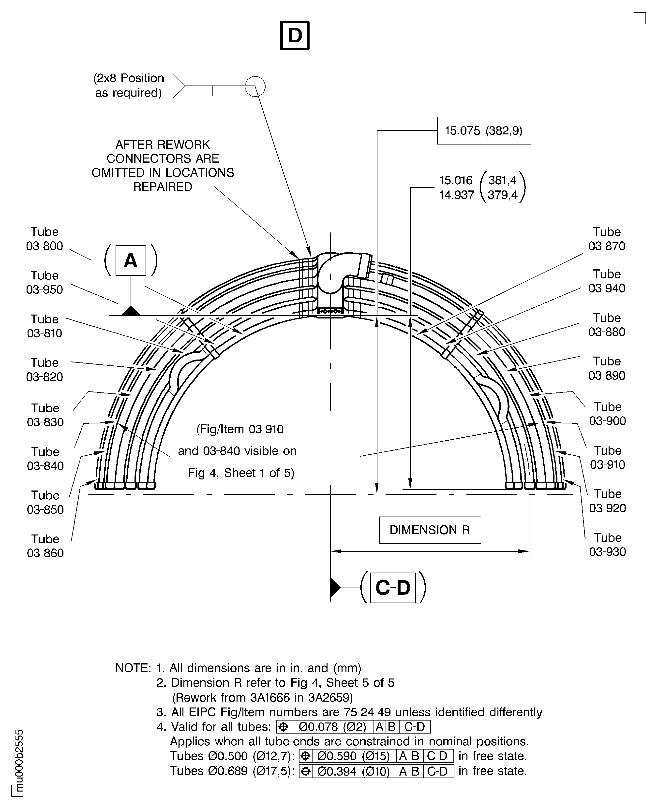 Rework of Active Clearance Control (ACC) Made from Steel Wit Titanium Tubes