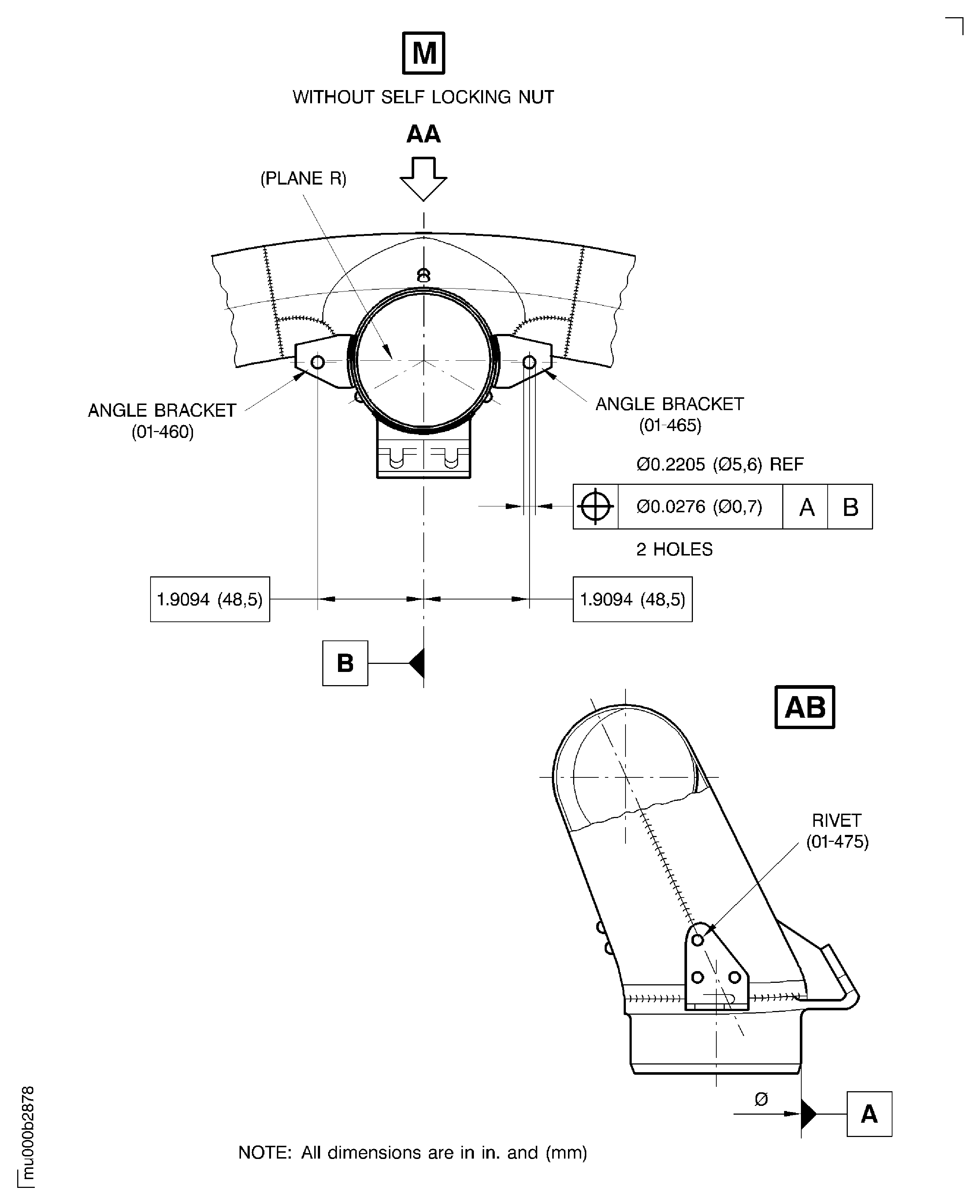 Connector Tube - Replace Rivets or Angle Brackets