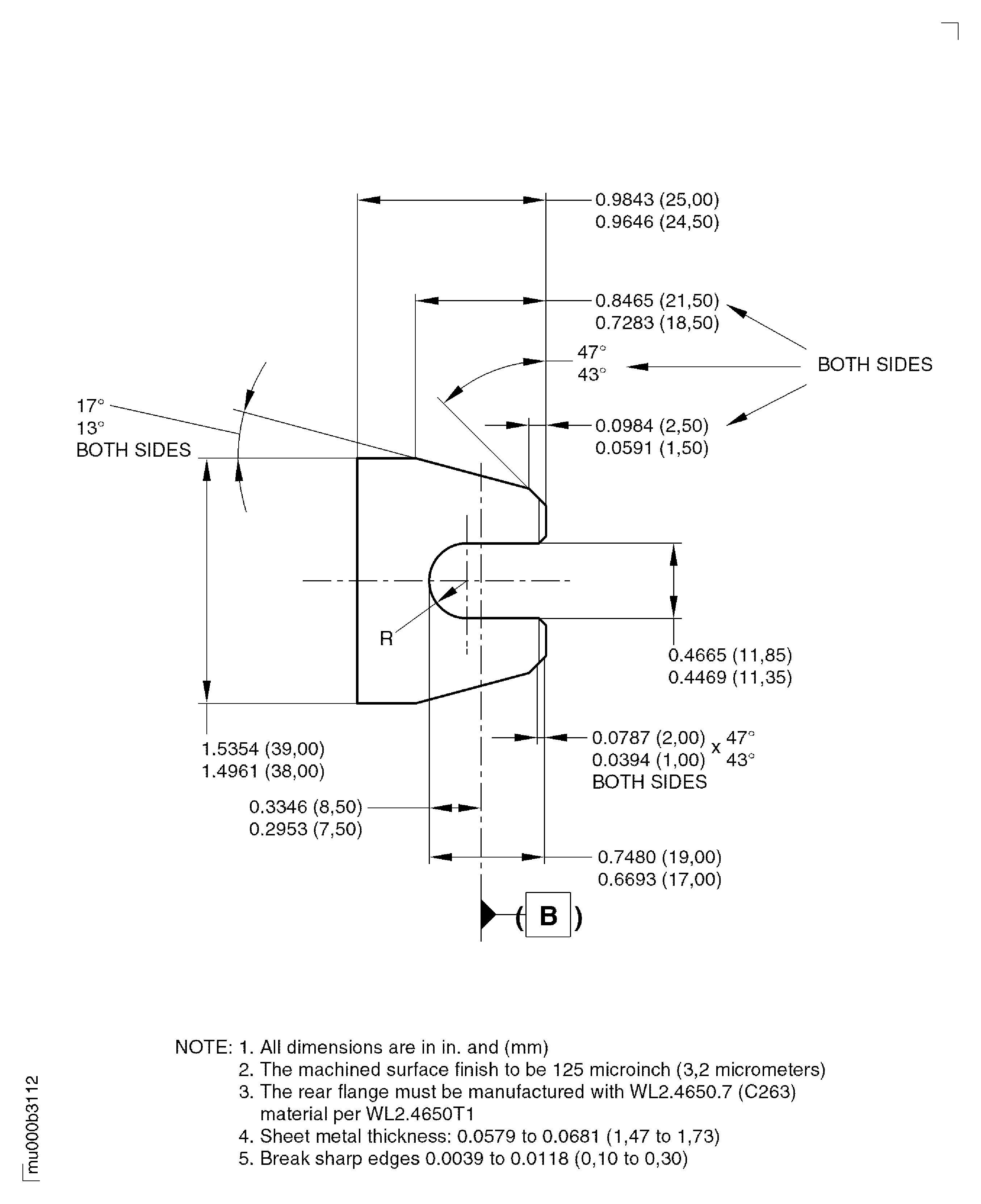 Repair Details And Dimensions