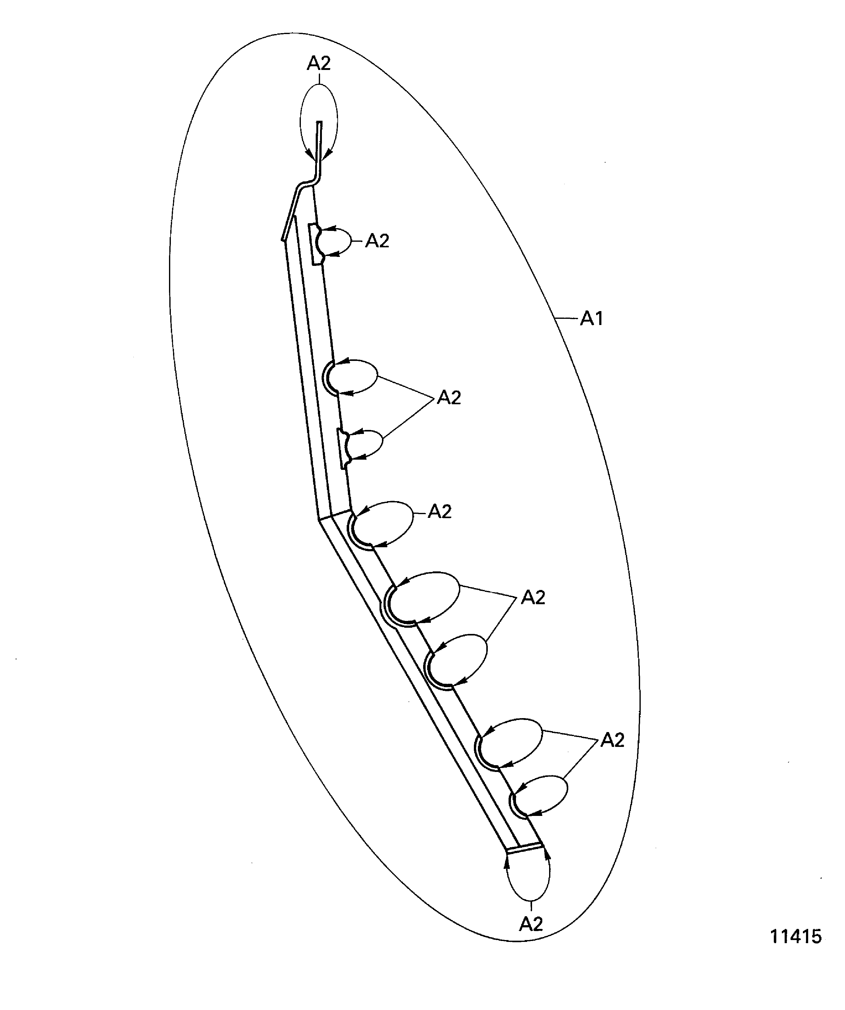 Blend Repair of The Support Assembly