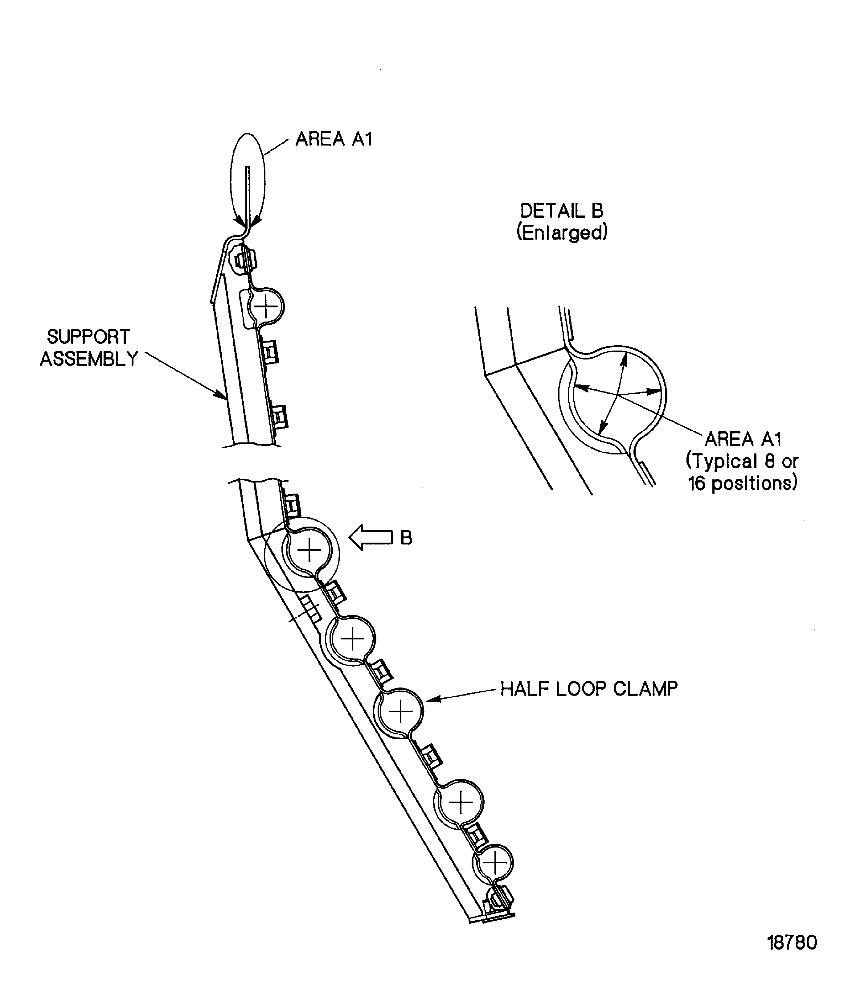 Blend Repair of the Support Assembly