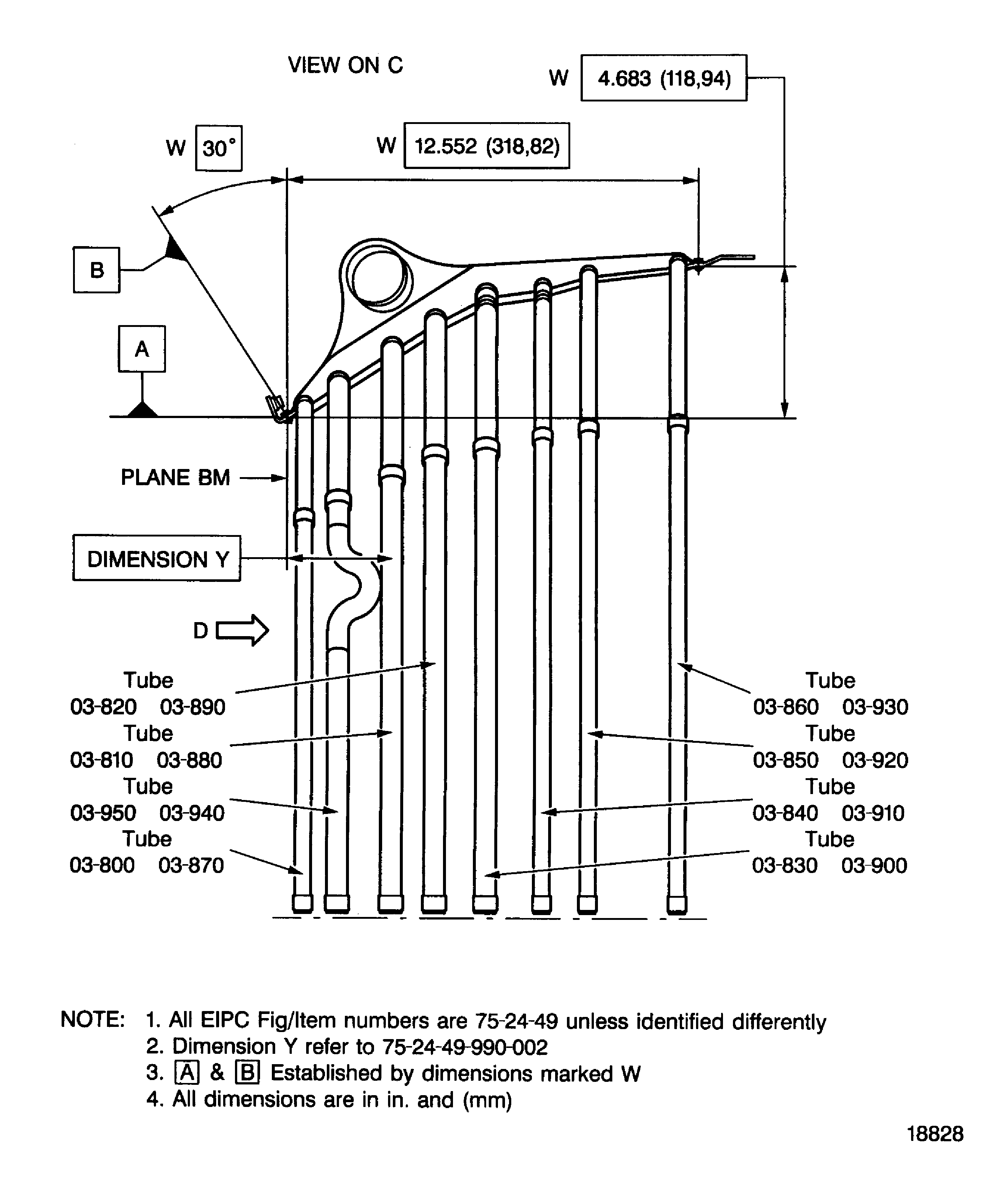 Lower Air Cool Duct, Assembly - Replacement Of Tubes