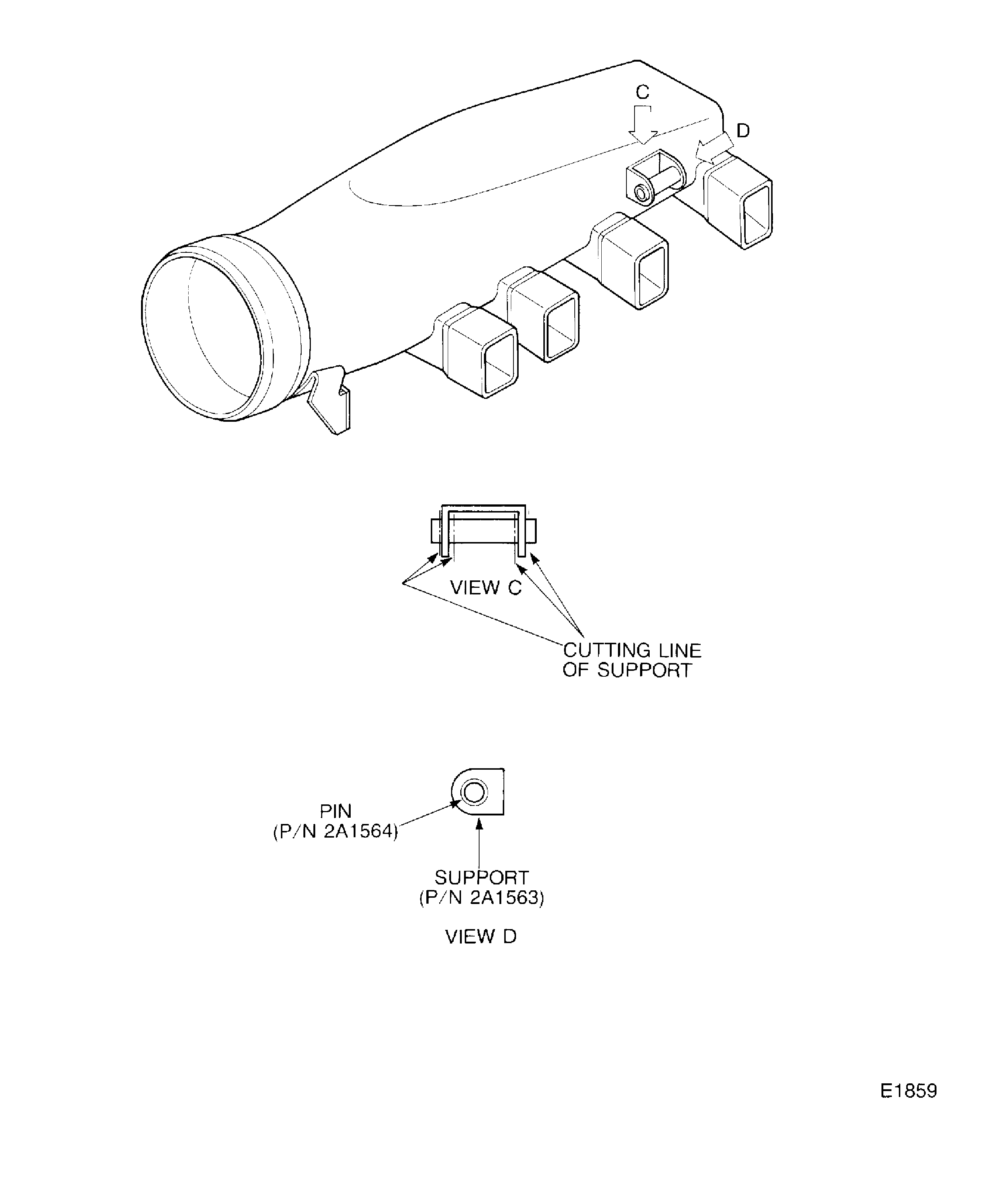 Replacement of the Pin and Support