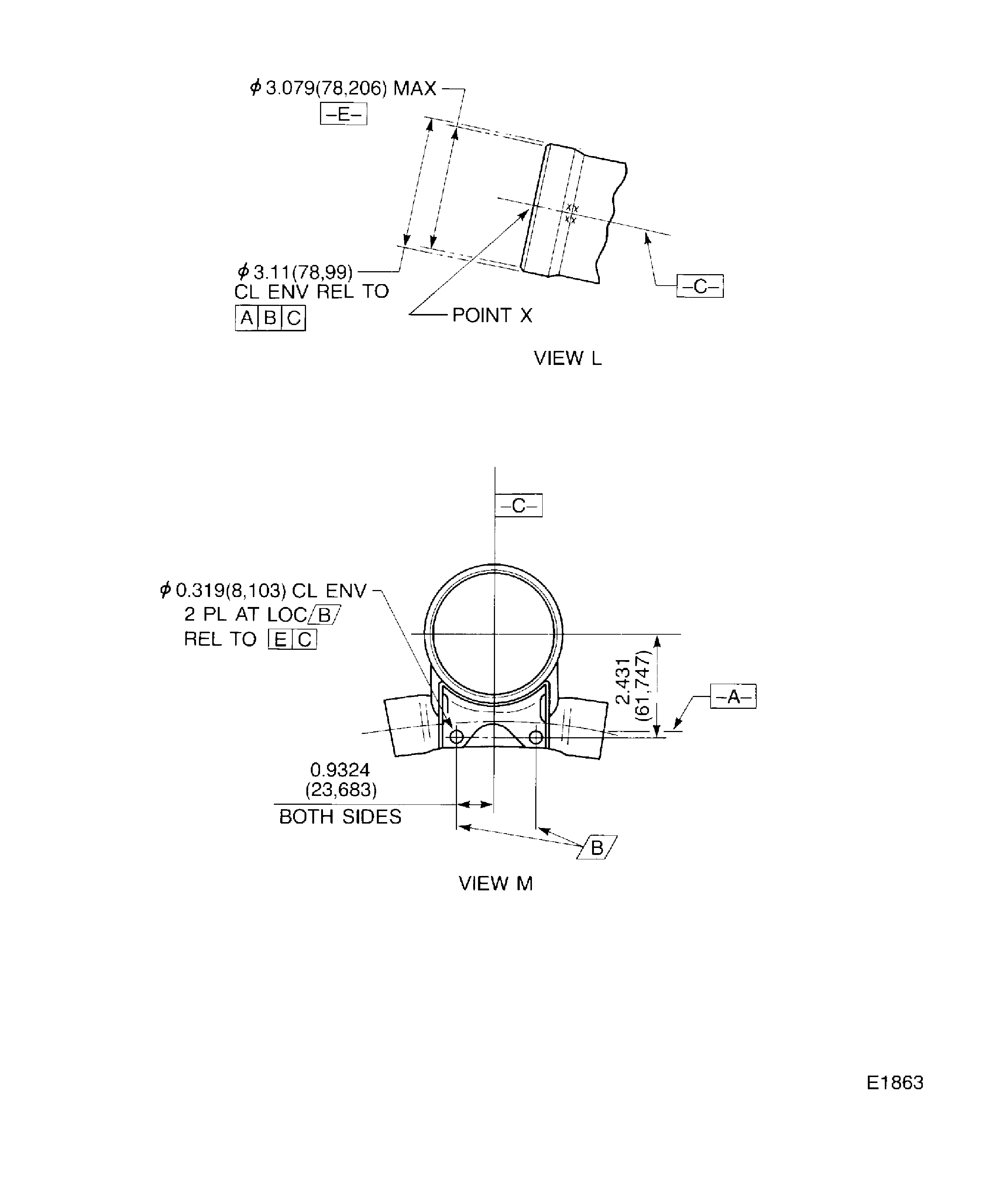 Re-shape the Turbine Cooling Manifold Assembly