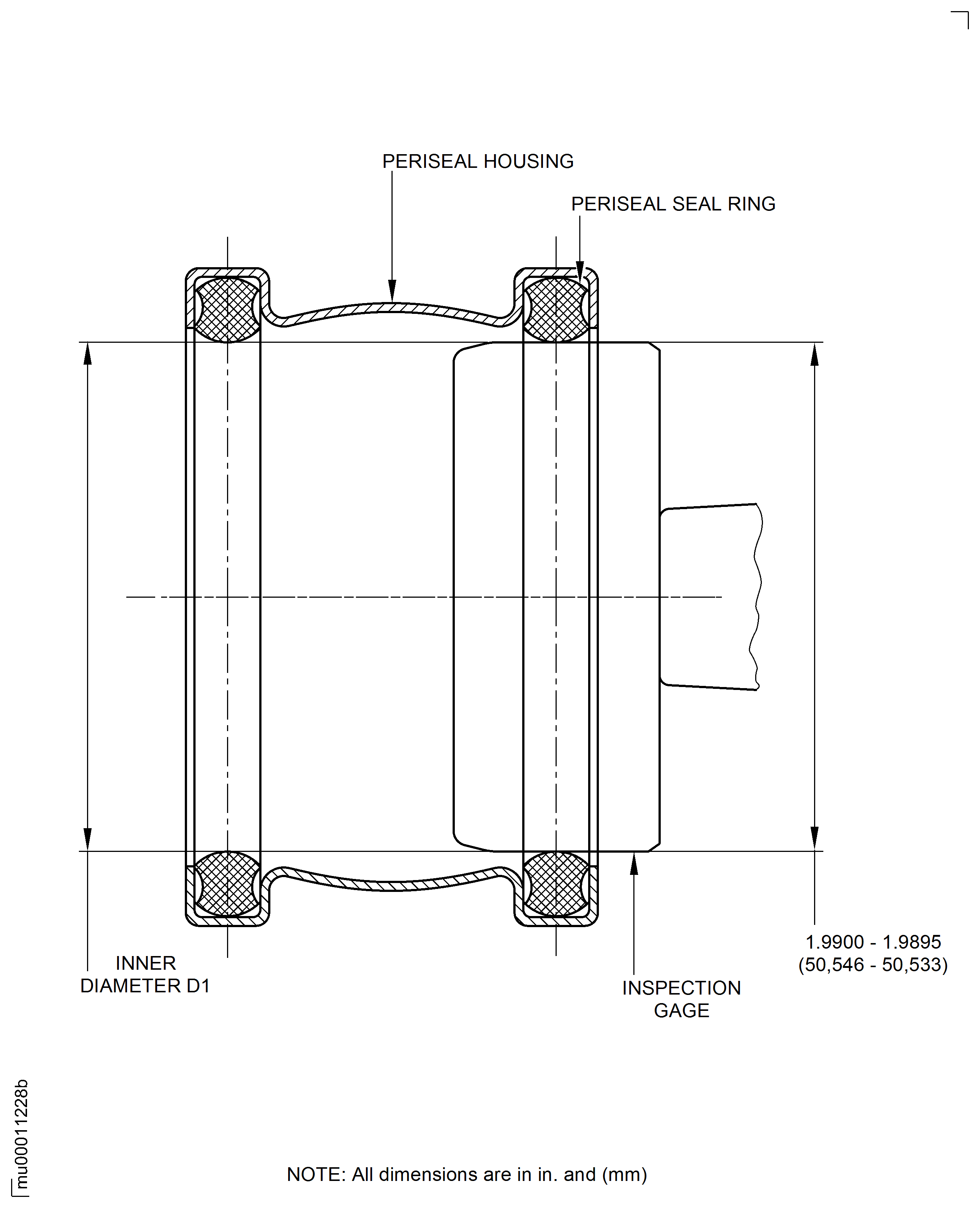 Inspection of the Periseal Housing and Periseal Seal Ring