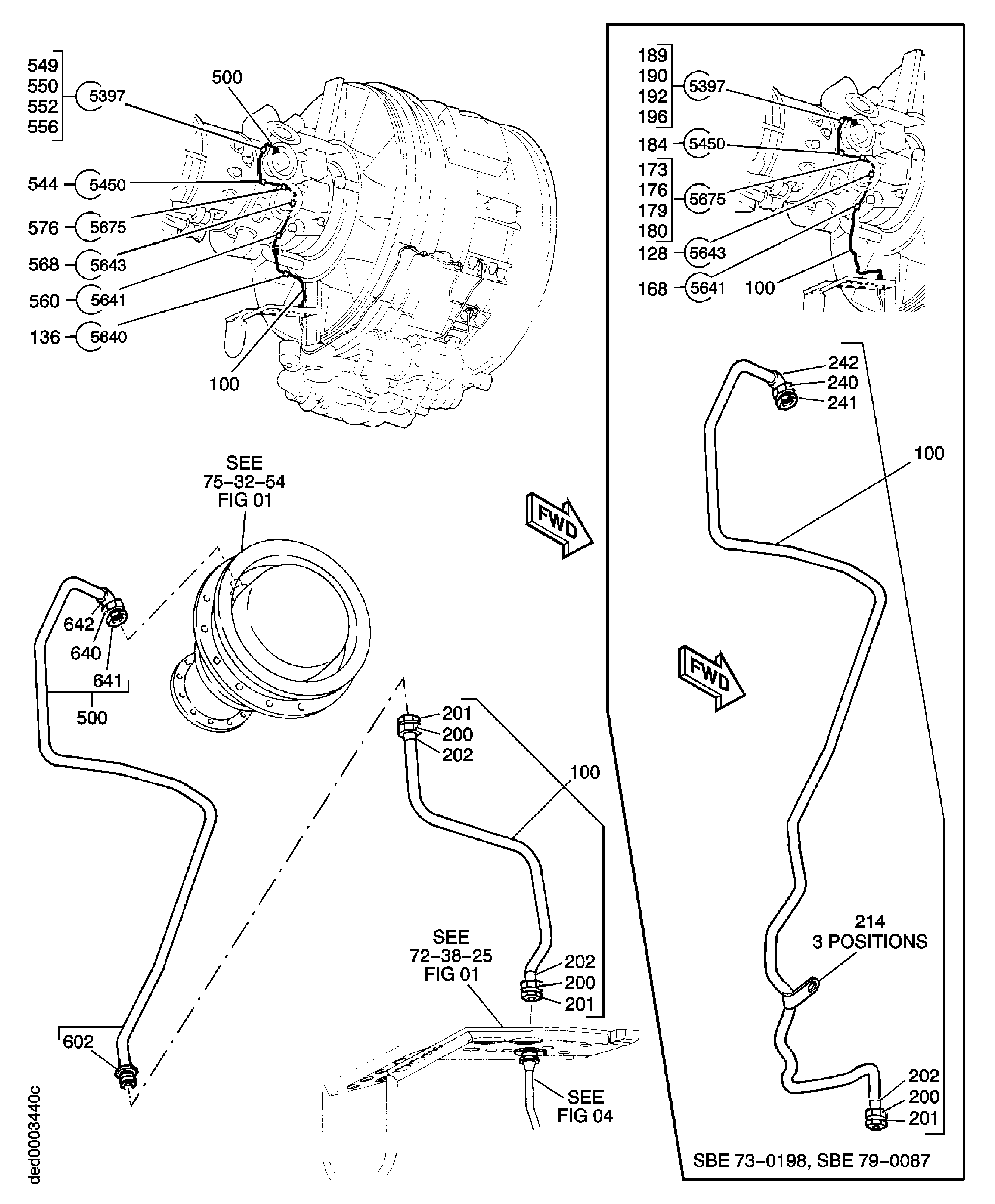 AIR-HPC BLEED CONTROL TUBES
