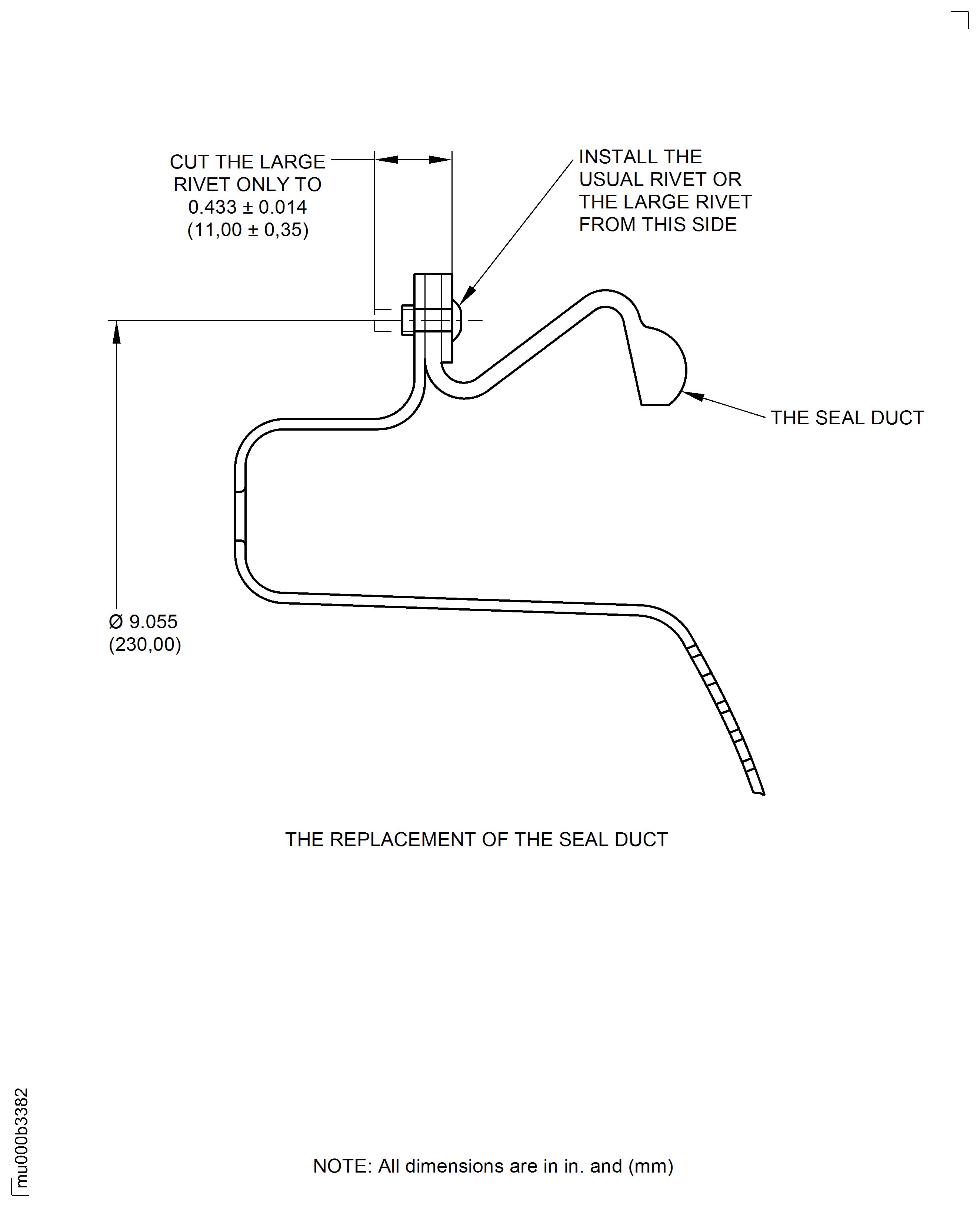 Repair Details and Dimensions