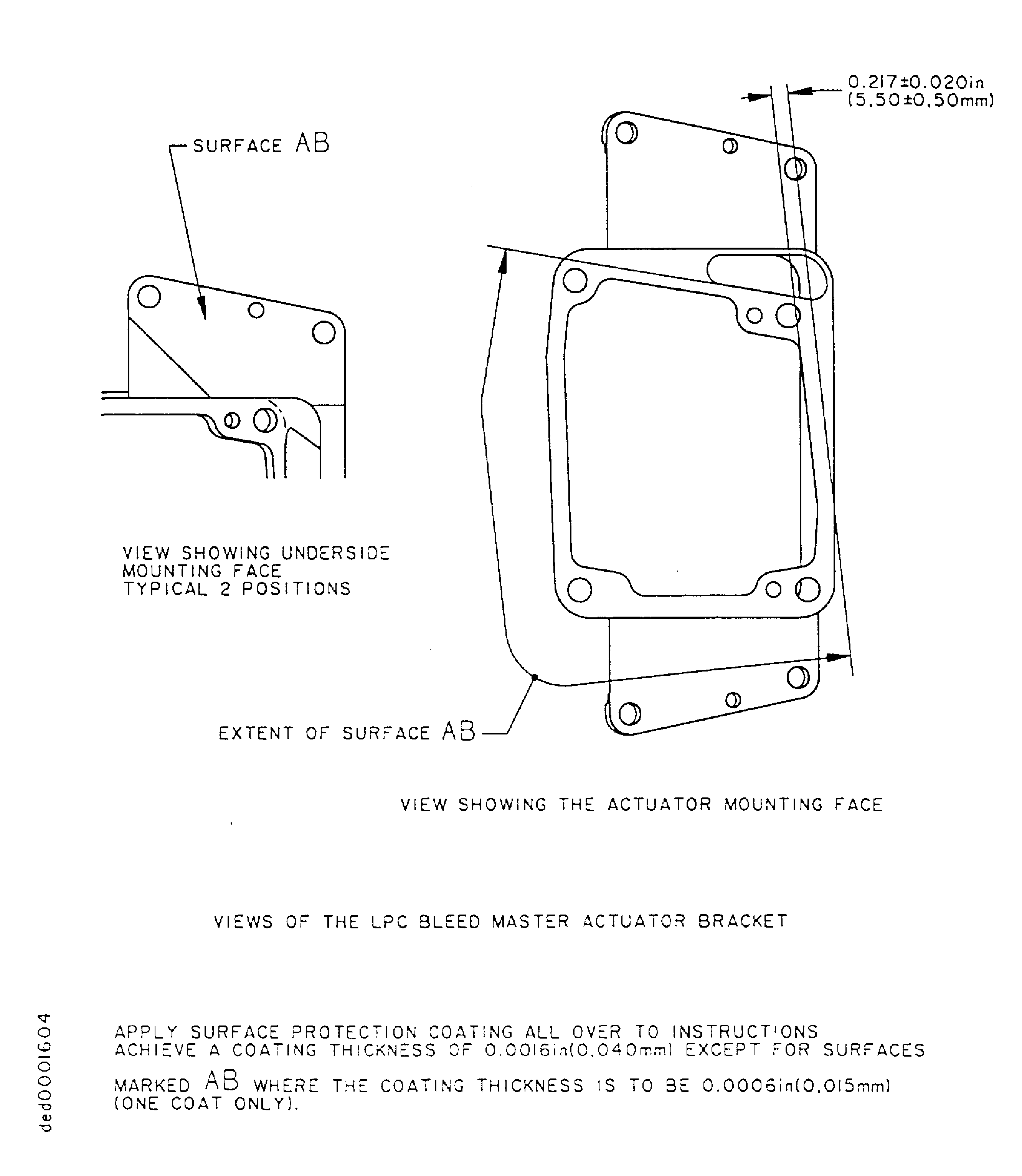 Repair details and dimensions
