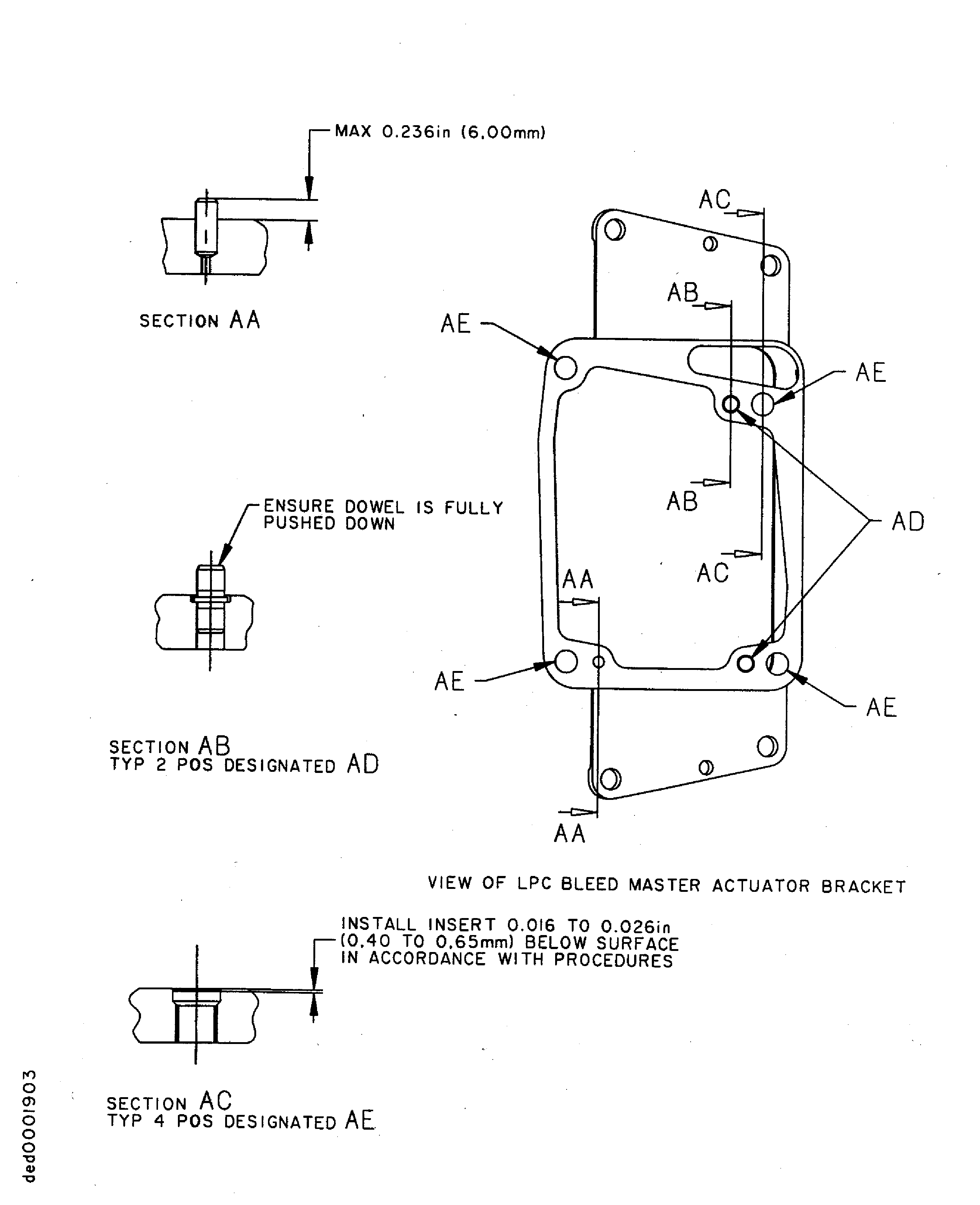 Repair Details and Dimensions