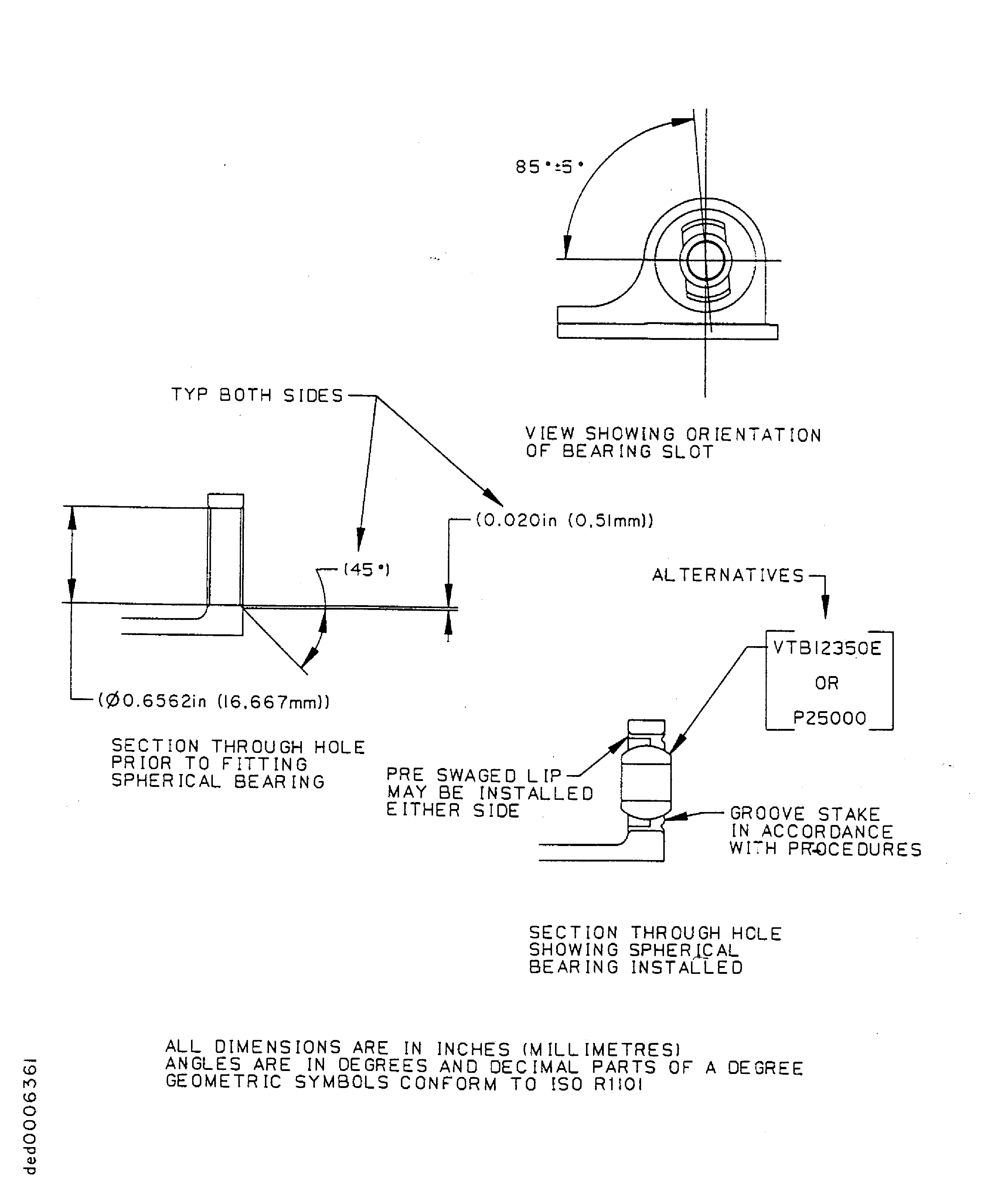 Install the Spherical Bearing in the Assembly
