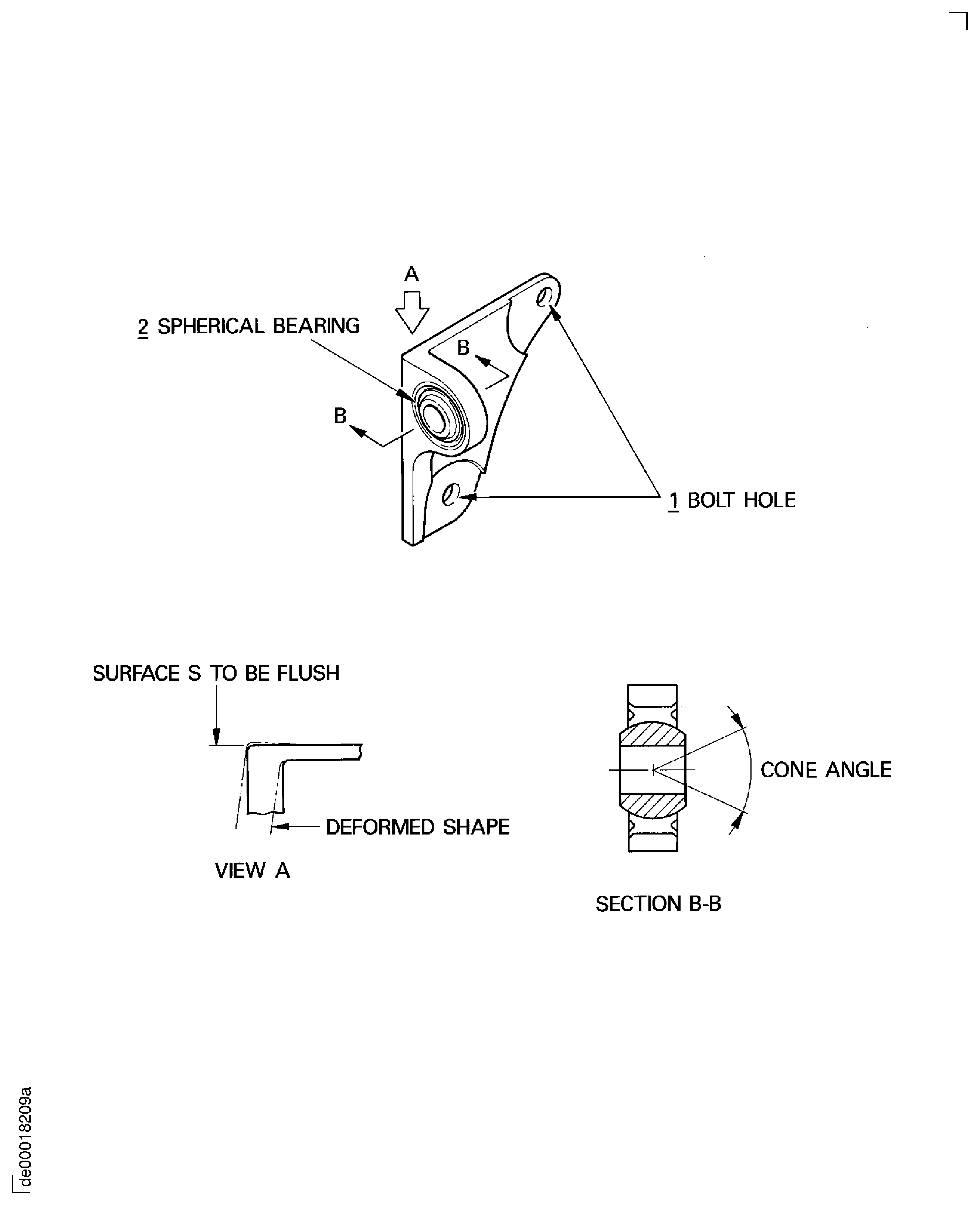 Locations on the ACC Valve Bracket