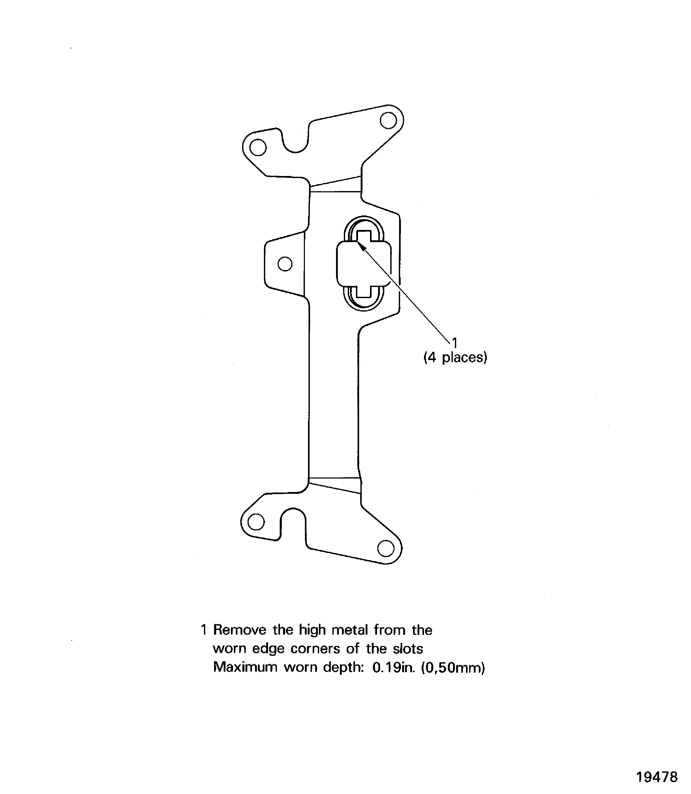 BSBVA Slave Guide Assembly - Repair Limit