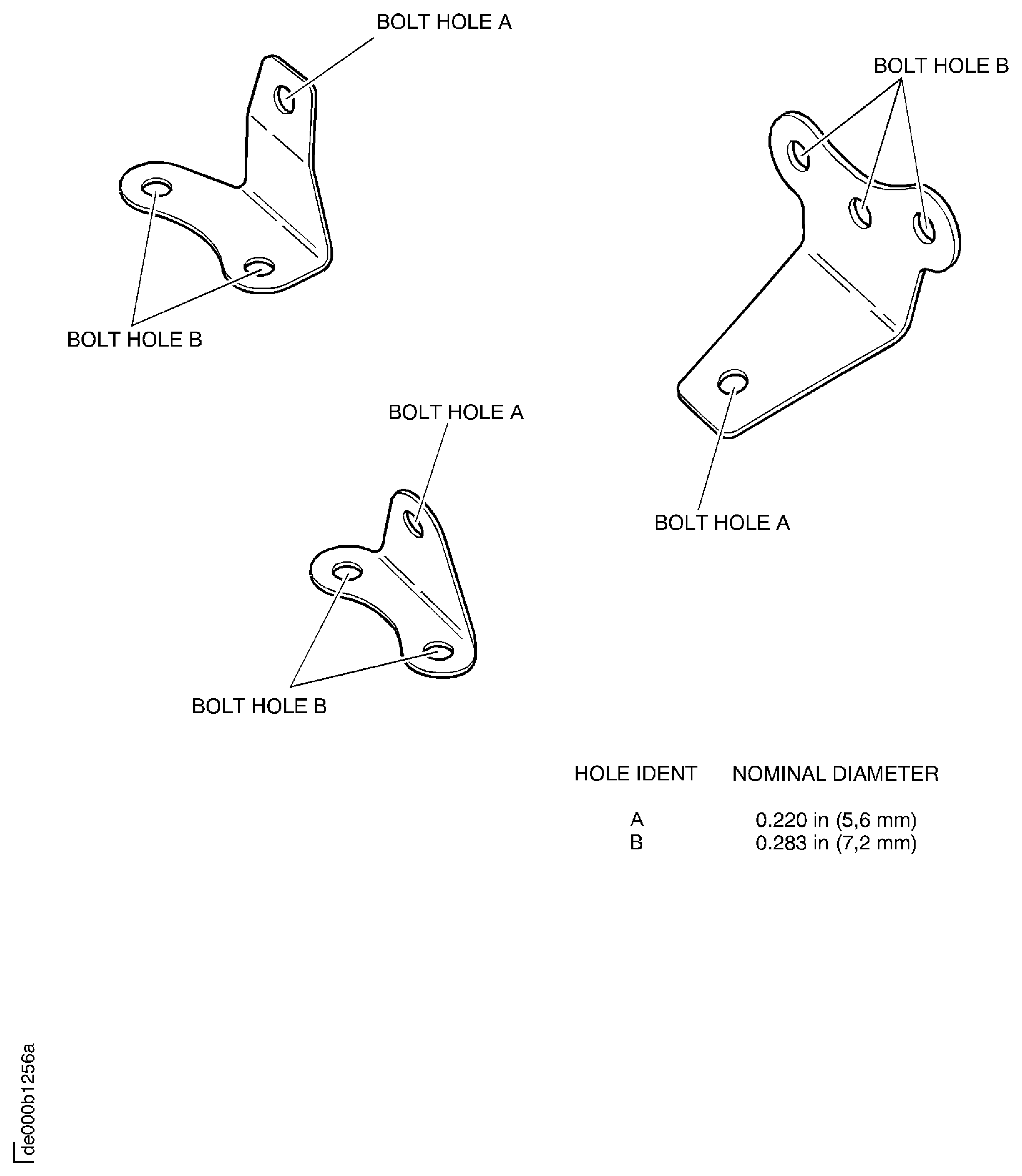 Brackets (01-090, 01-092, 01-095 And 01-545)