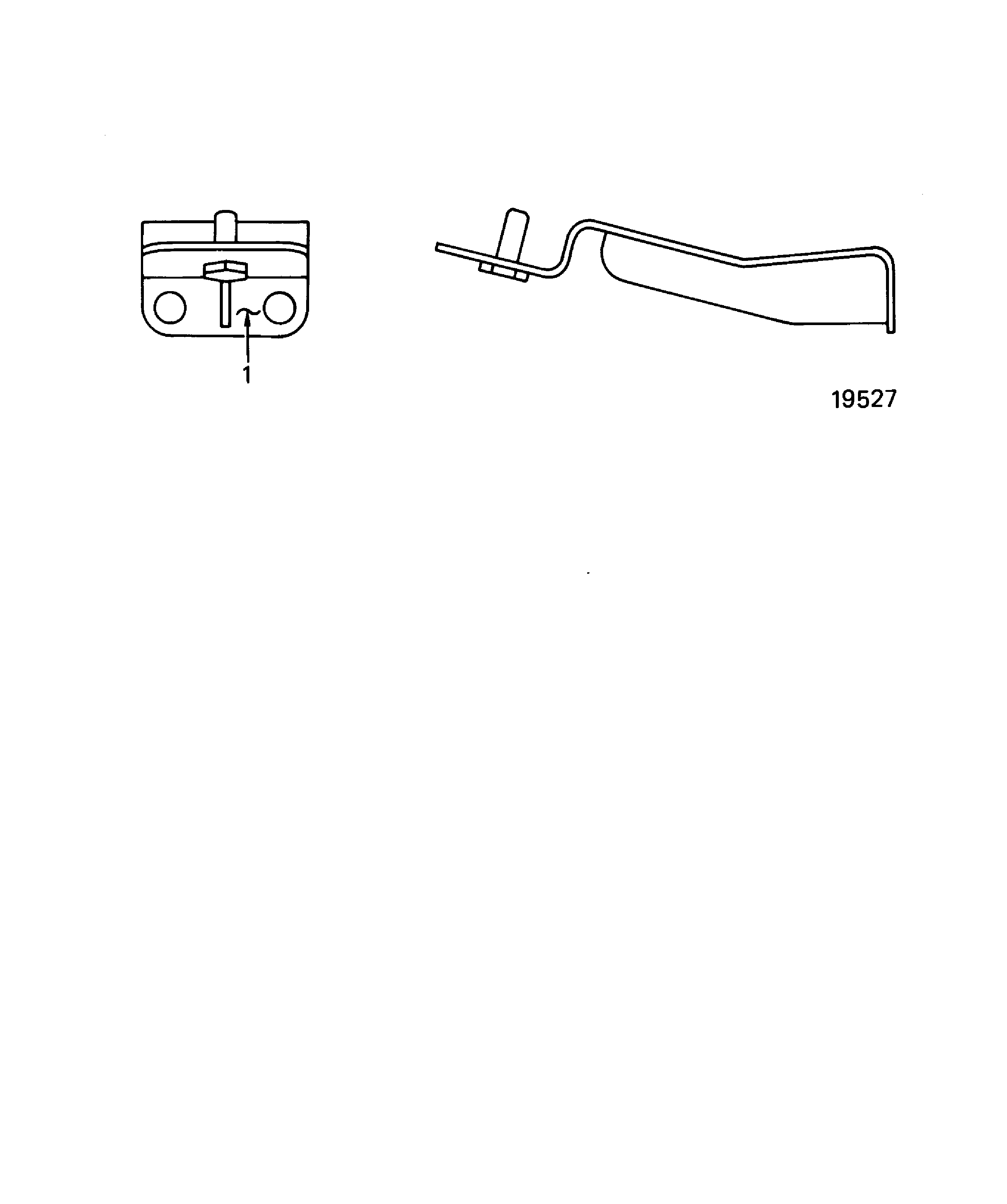 Loop Clamp Bracket Assembly Inspection Location