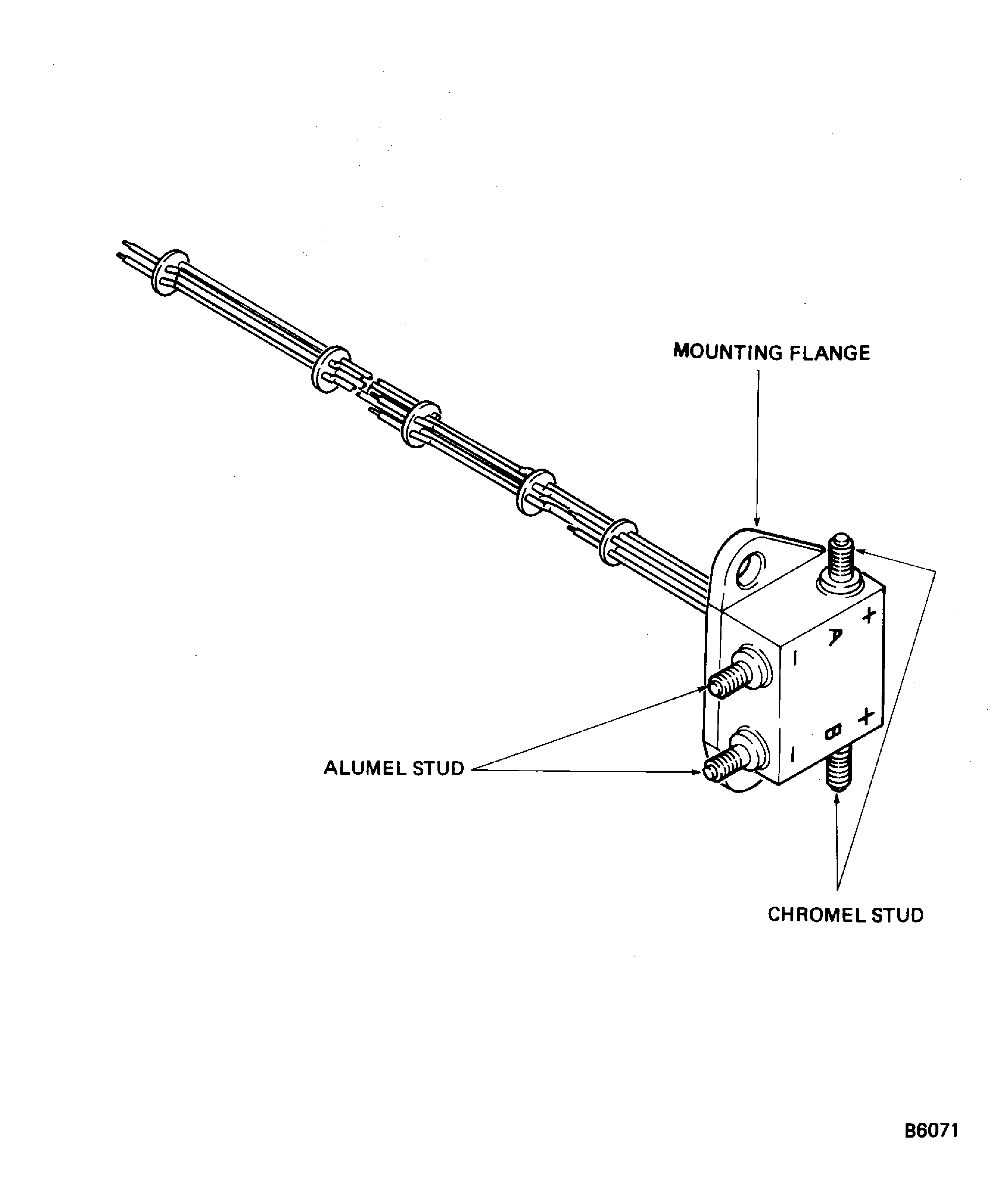 Exhaust Gas Temperature Thermocouple