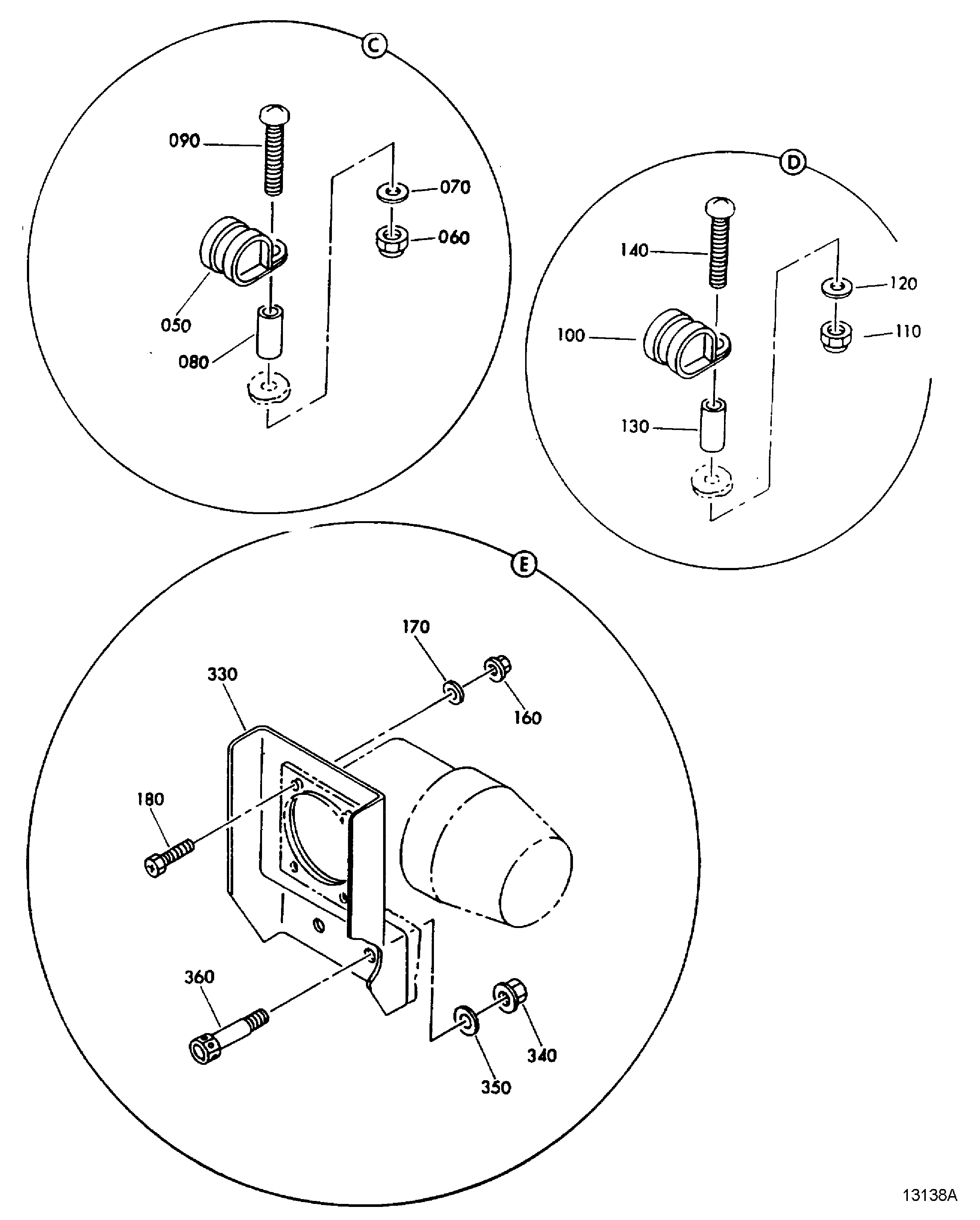 C DUCT ELECTRICAL INSTL LH SIDE