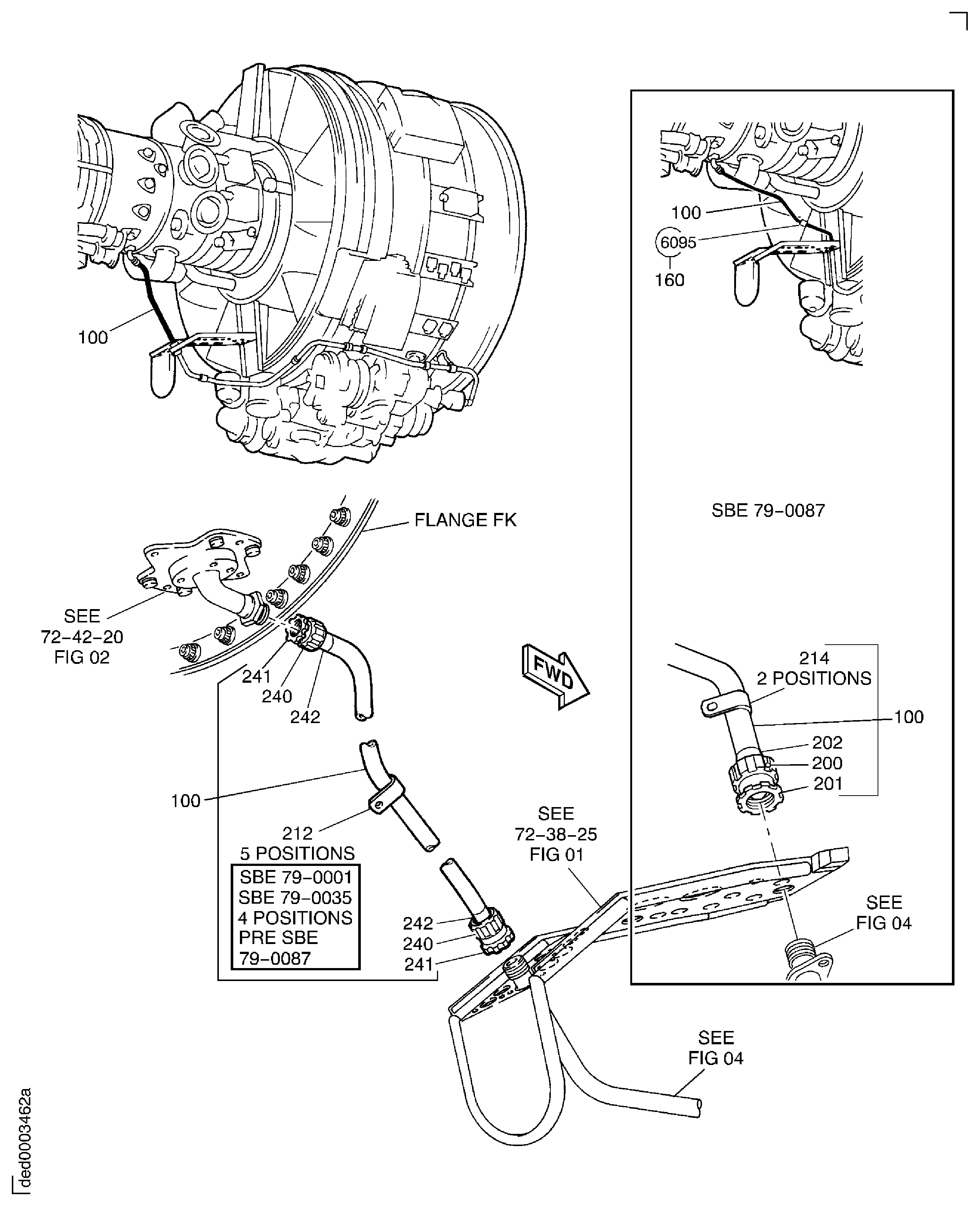 SCAVENGE OIL TUBES ENGINE