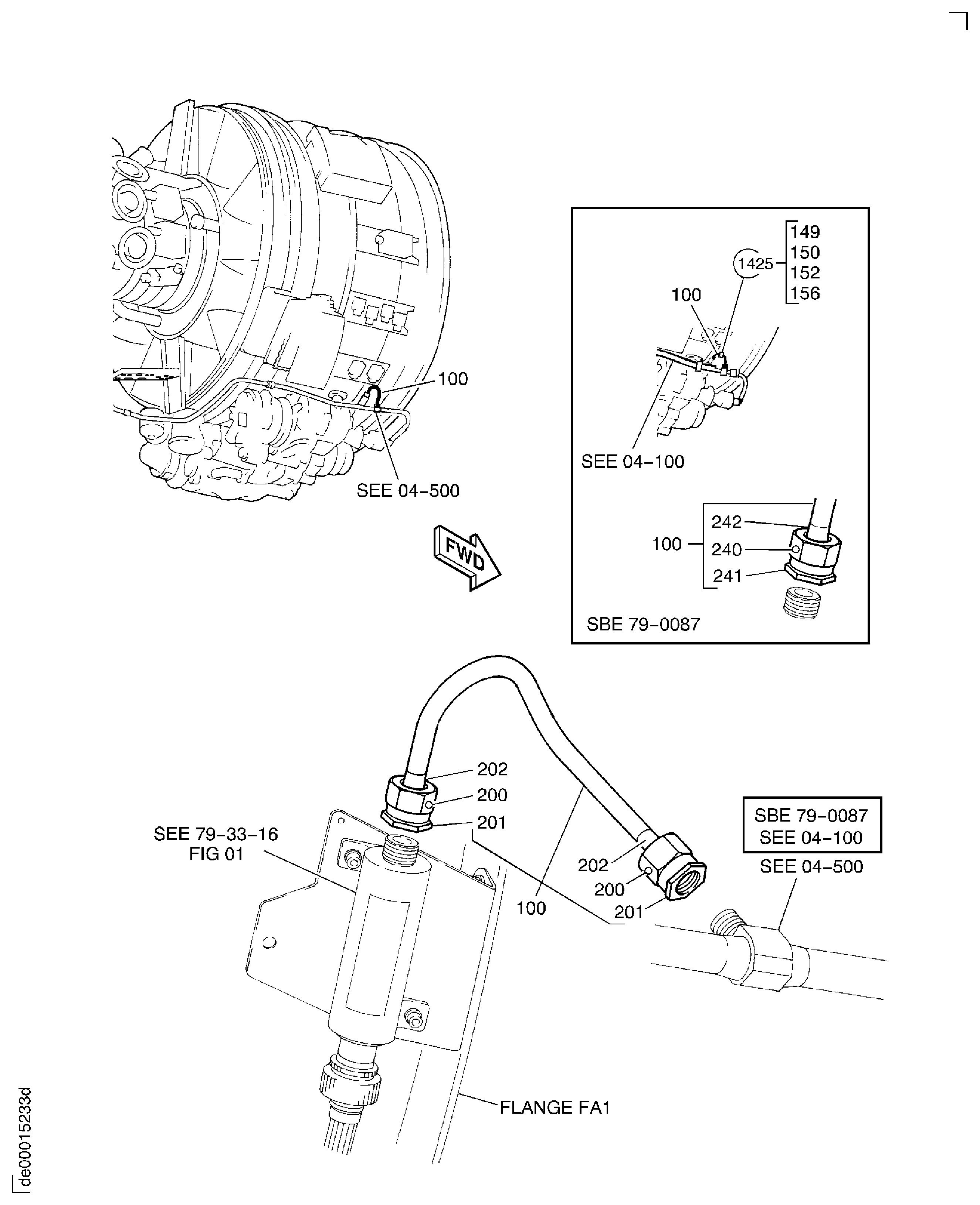 SCAVENGE OIL TUBES ENGINE