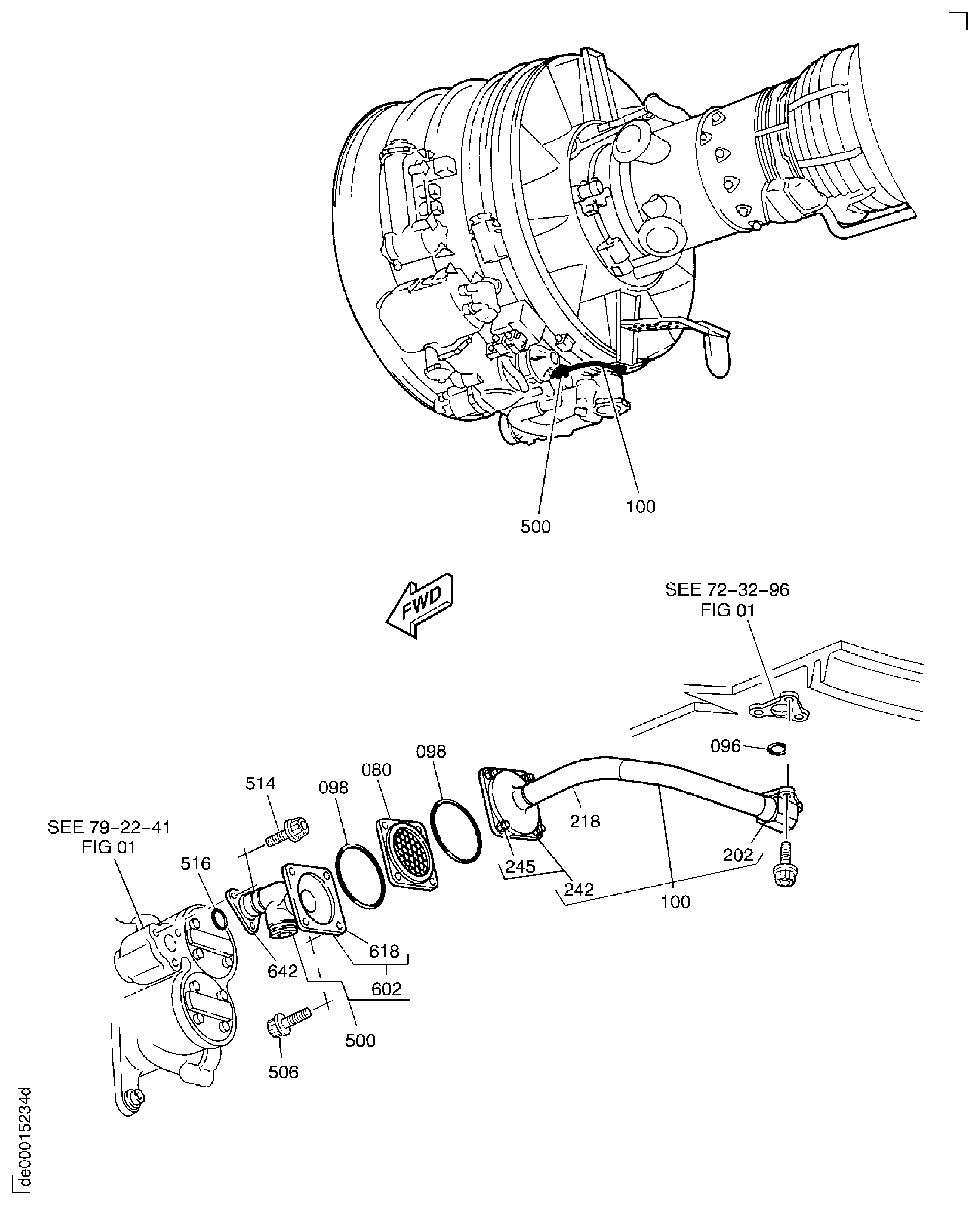 SCAVENGE OIL TUBES ENGINE