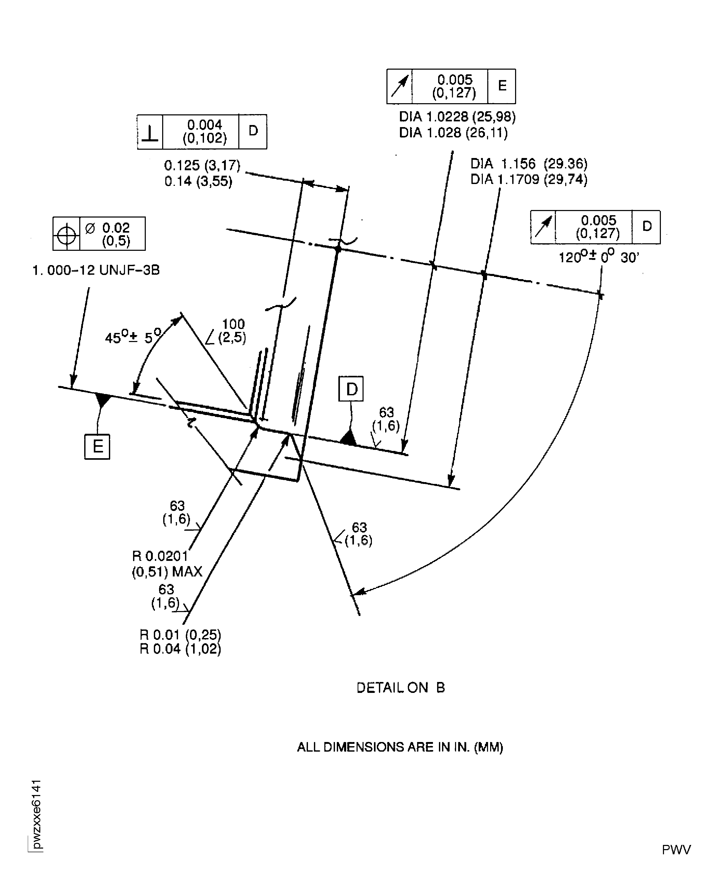 Repair Details and Dimensions