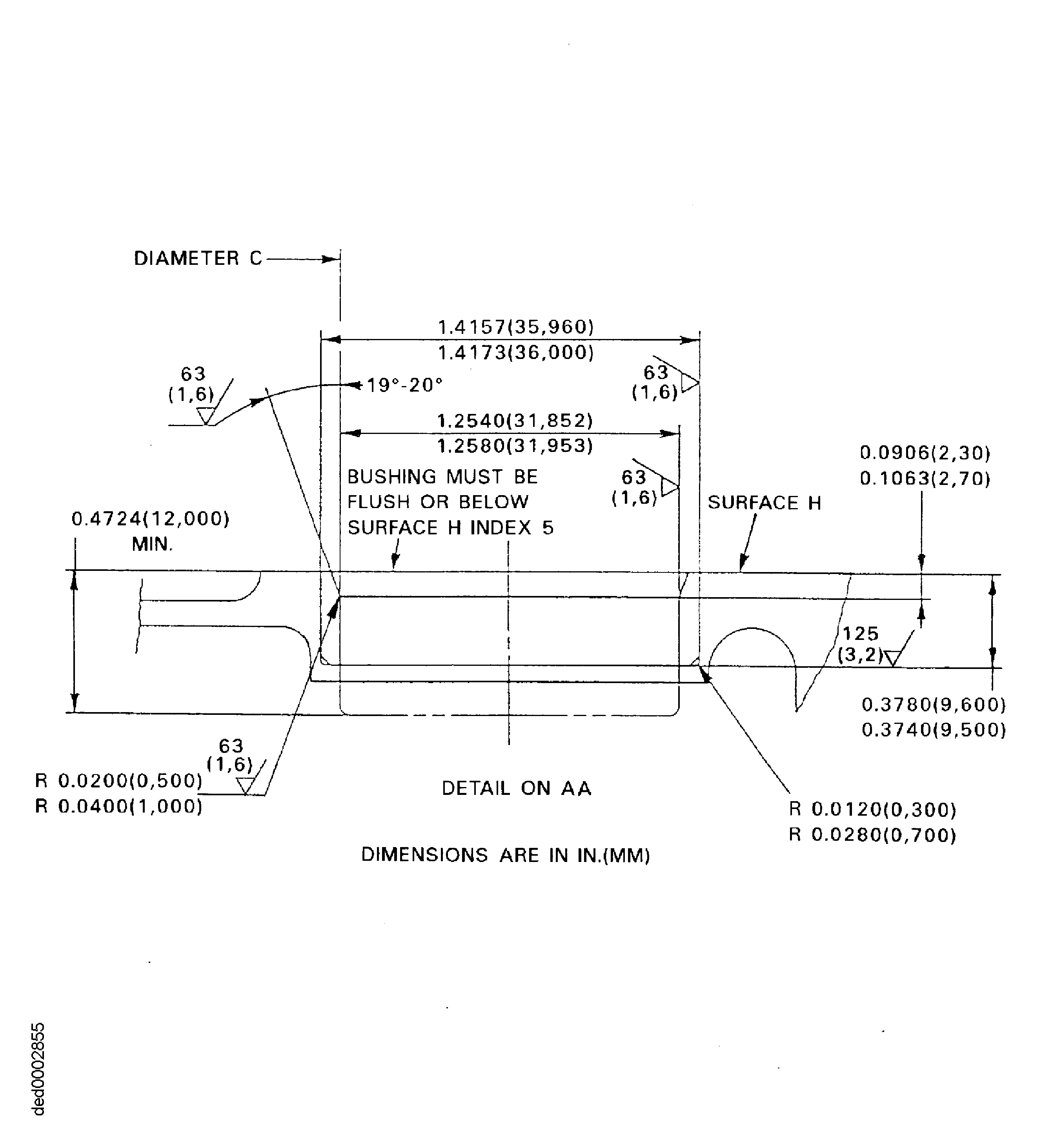 Repair Details And Dimensions