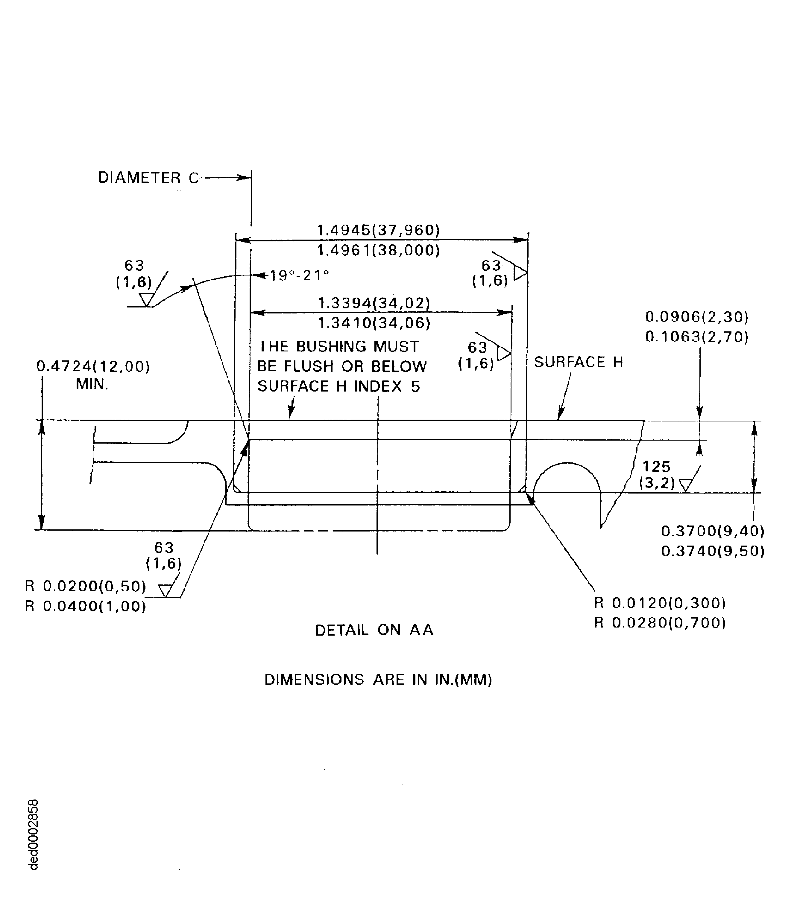 Repair Details And Dimensions