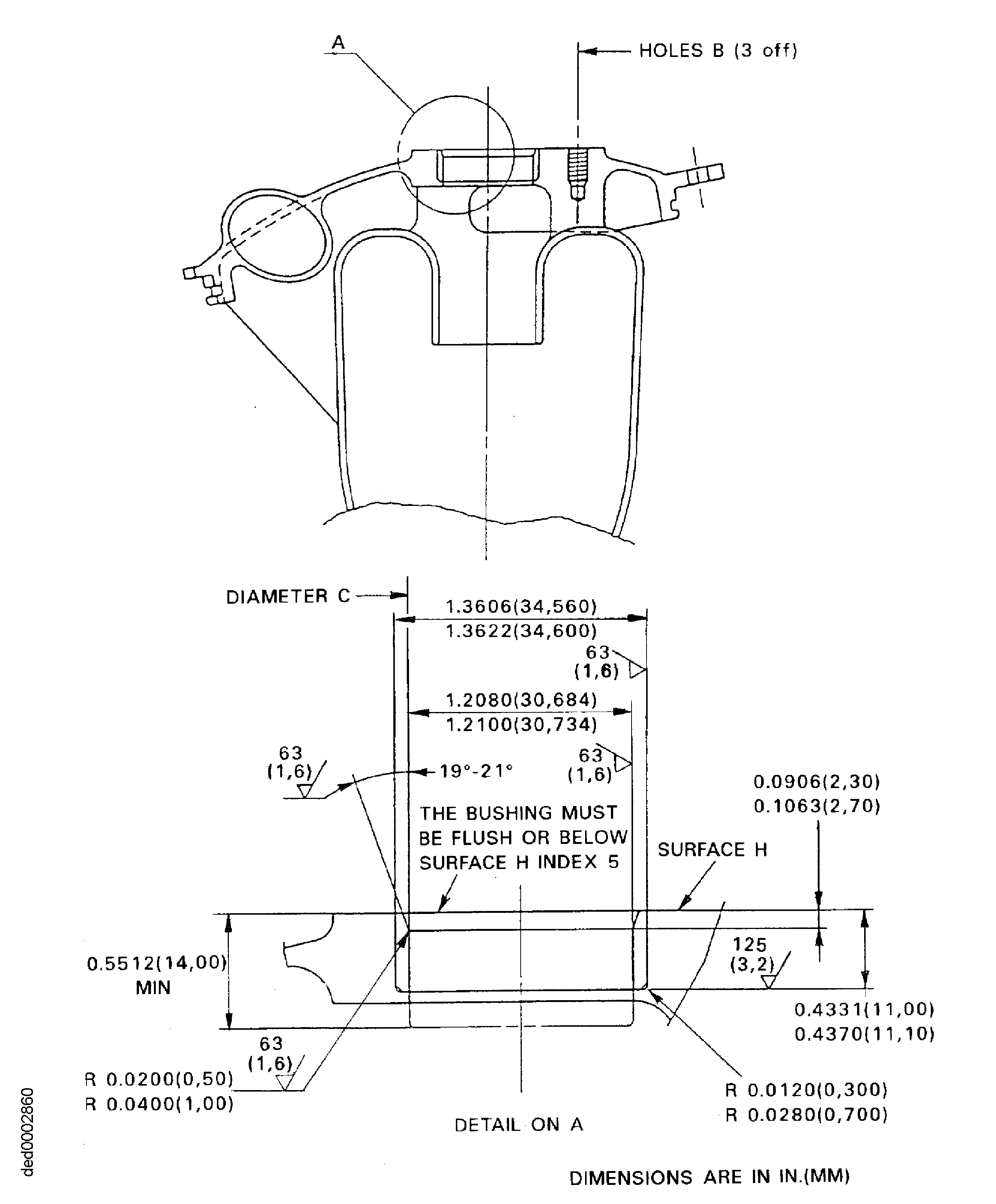 Repair Details and Dimensions