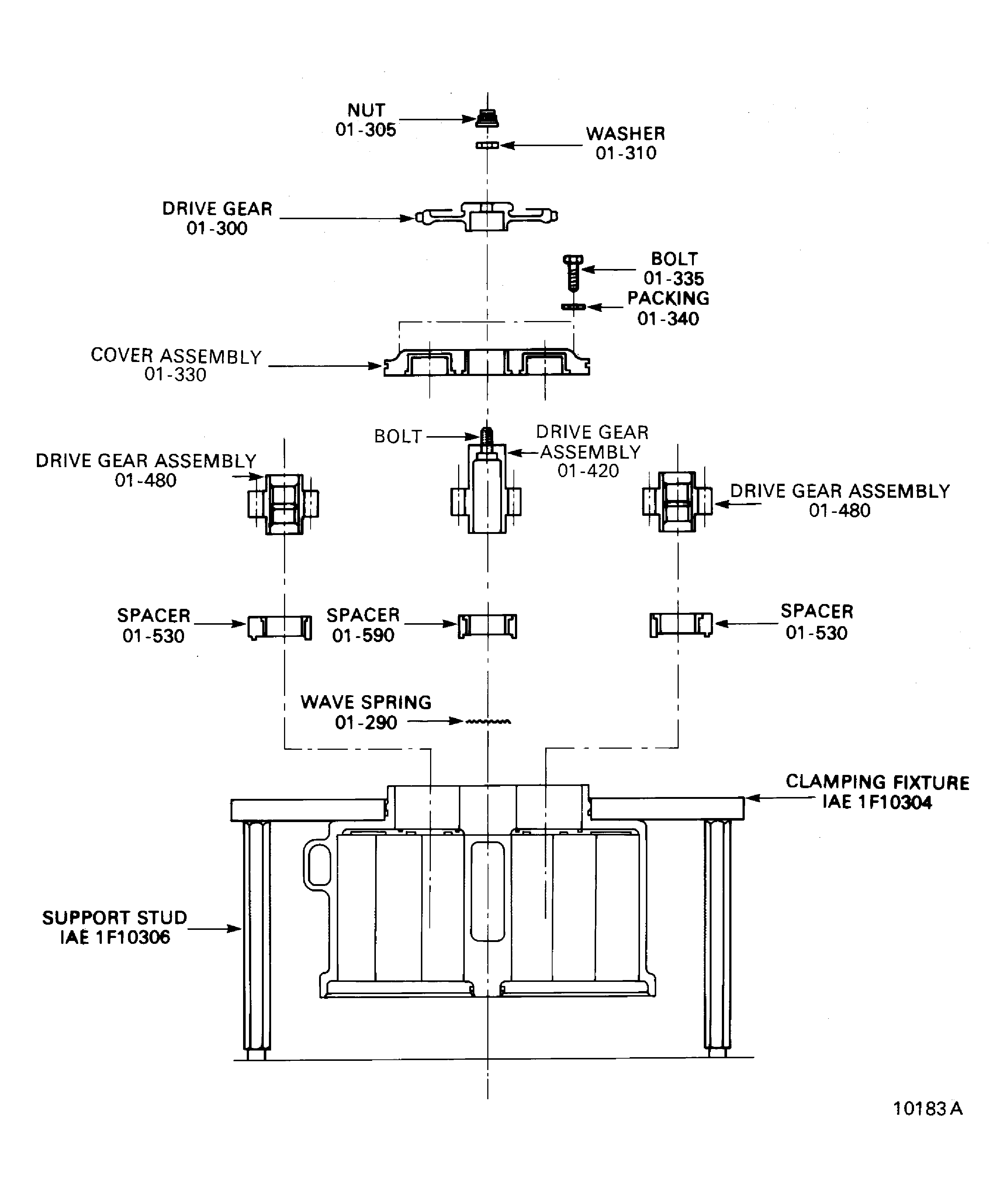 Scavenge Oil Pump - Disassemble The Components