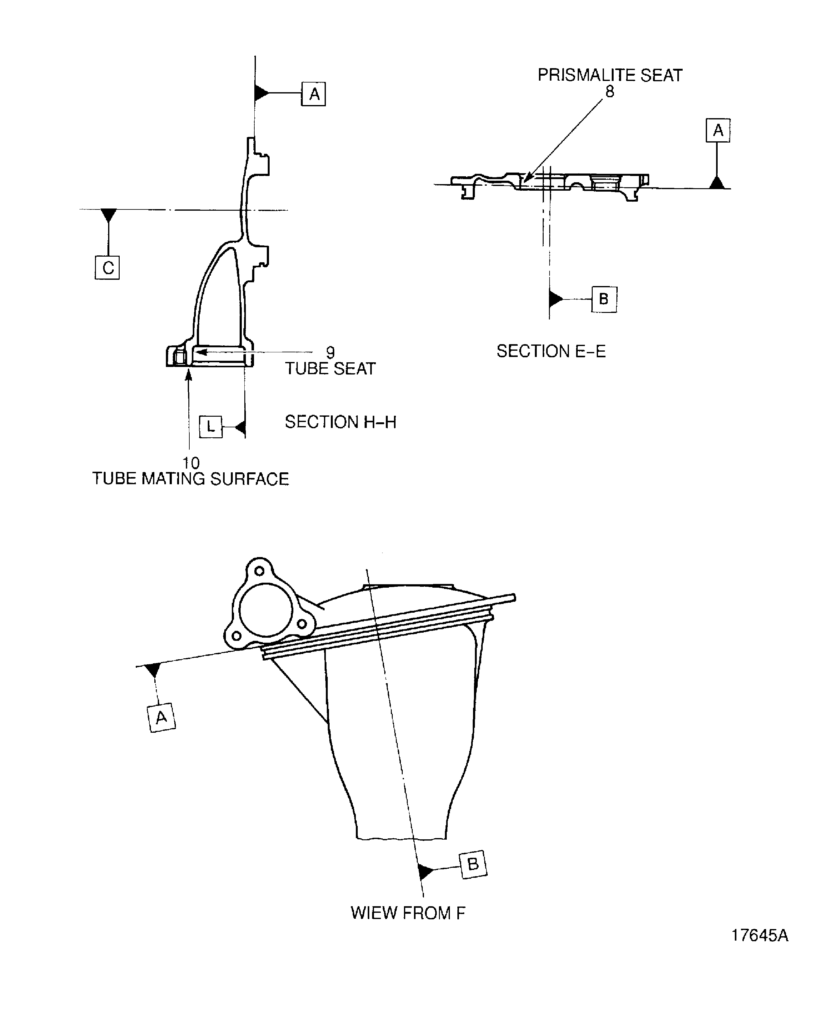 Locations On The Deaerator Assembly