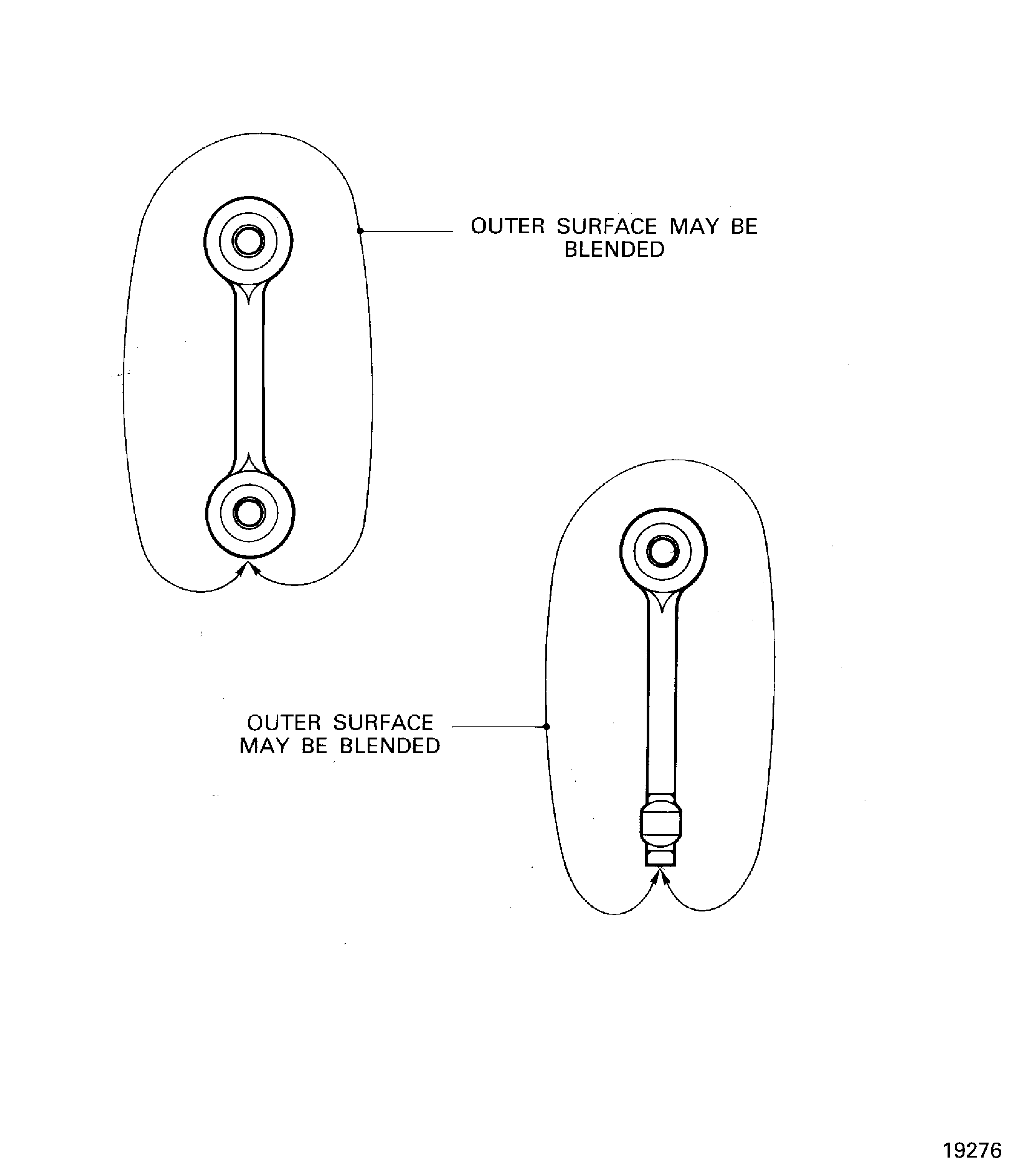 Link Assembly Repair Areas