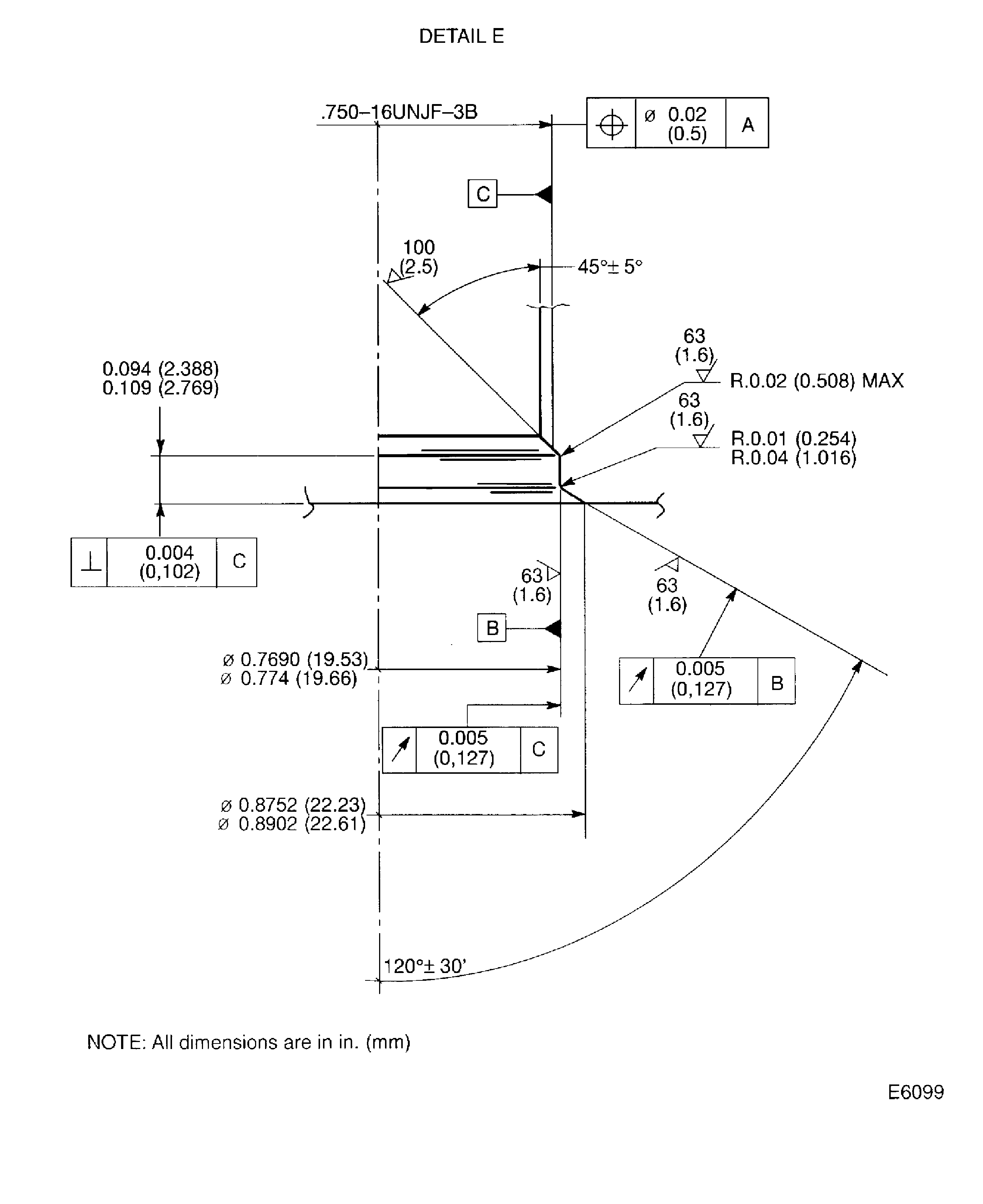 Repair Details and Dimensions