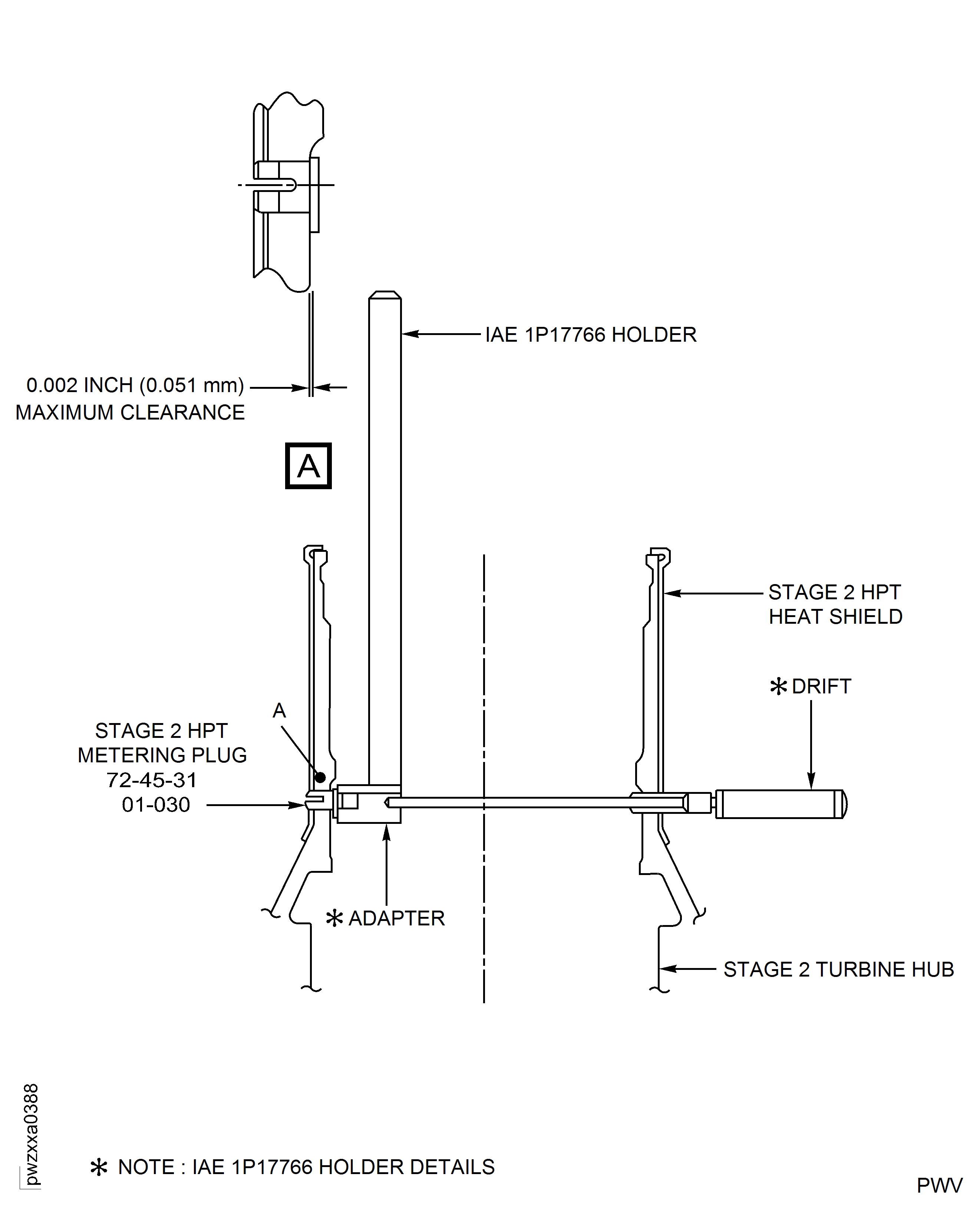 Install the Heatshield and the Metering Plugs