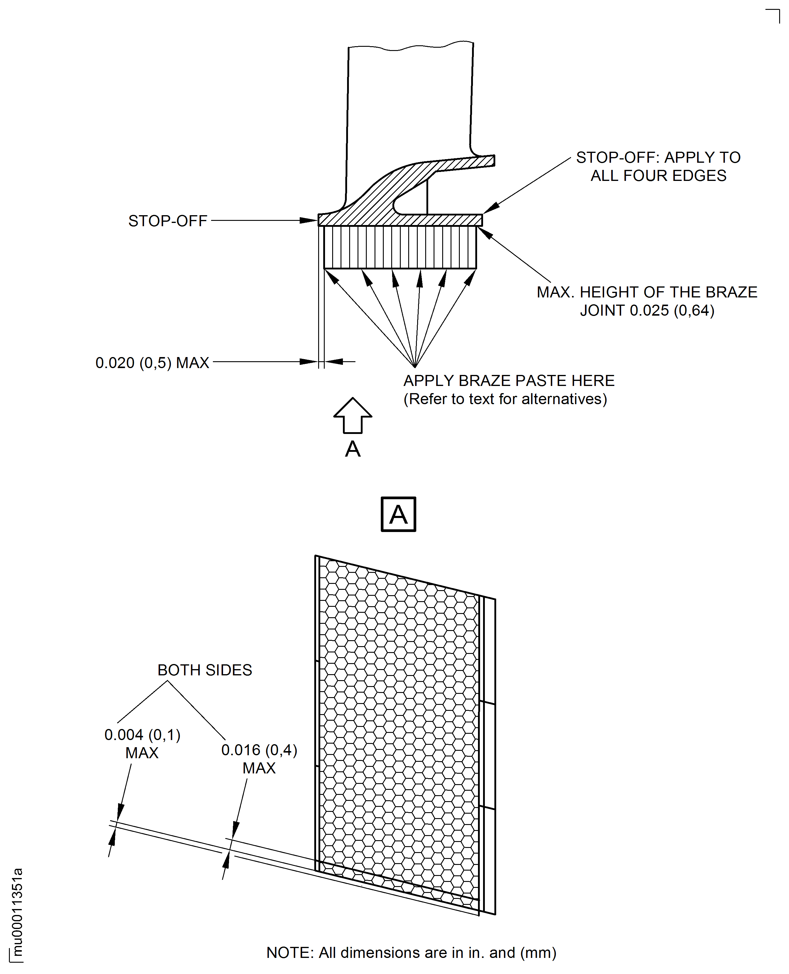 Repair Details and Dimensions