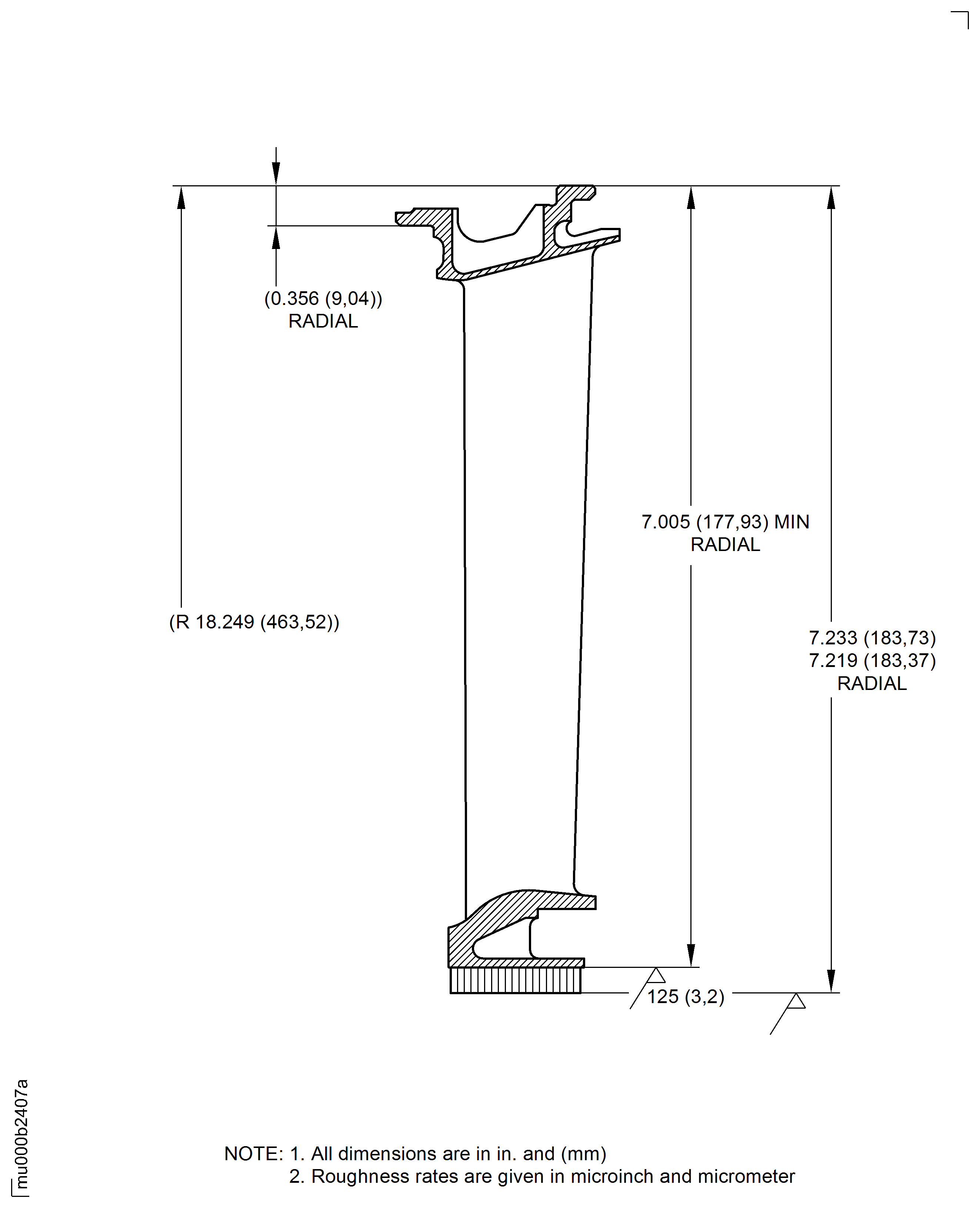 Repair Details and Dimensions