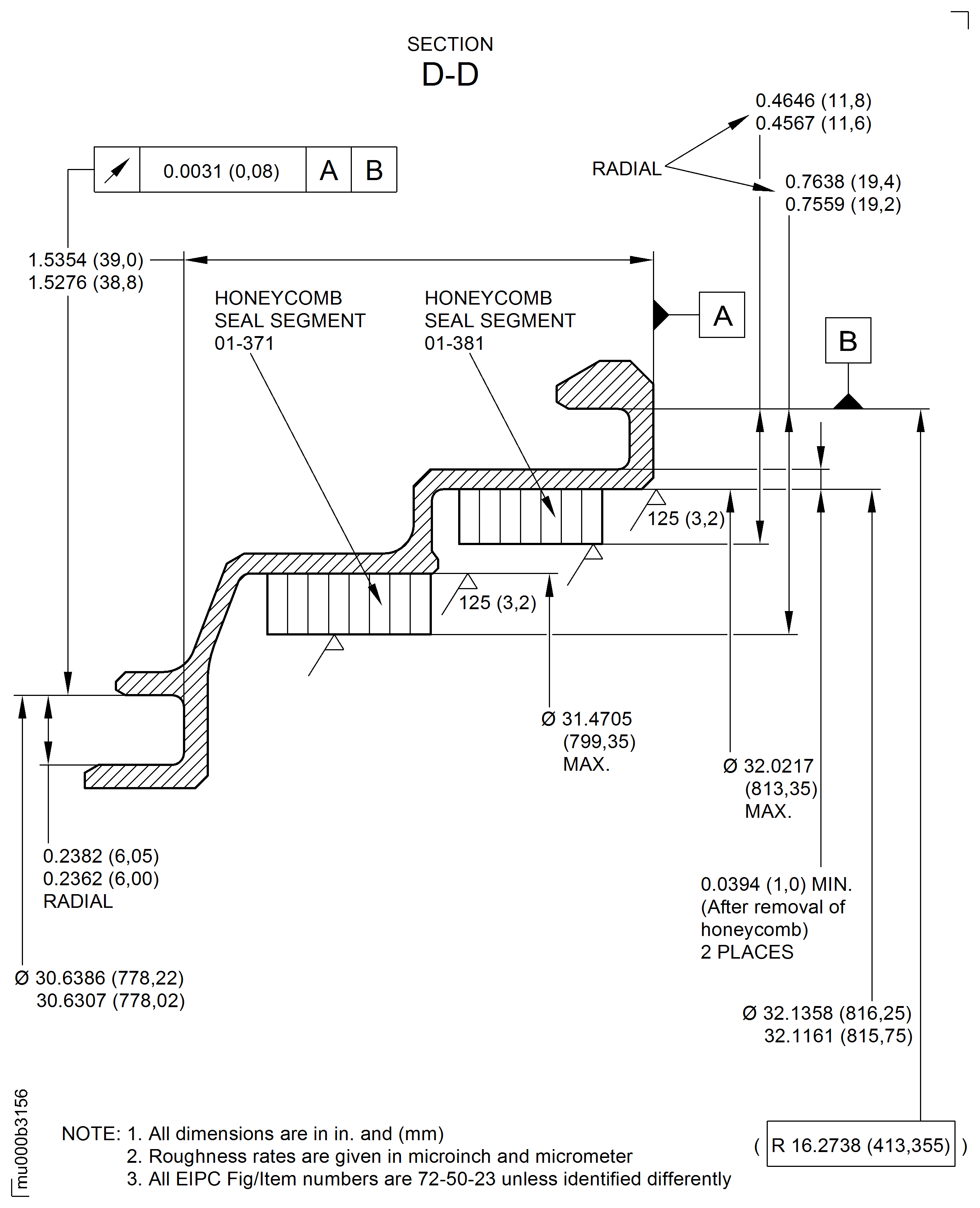 Repair Details and Dimensions