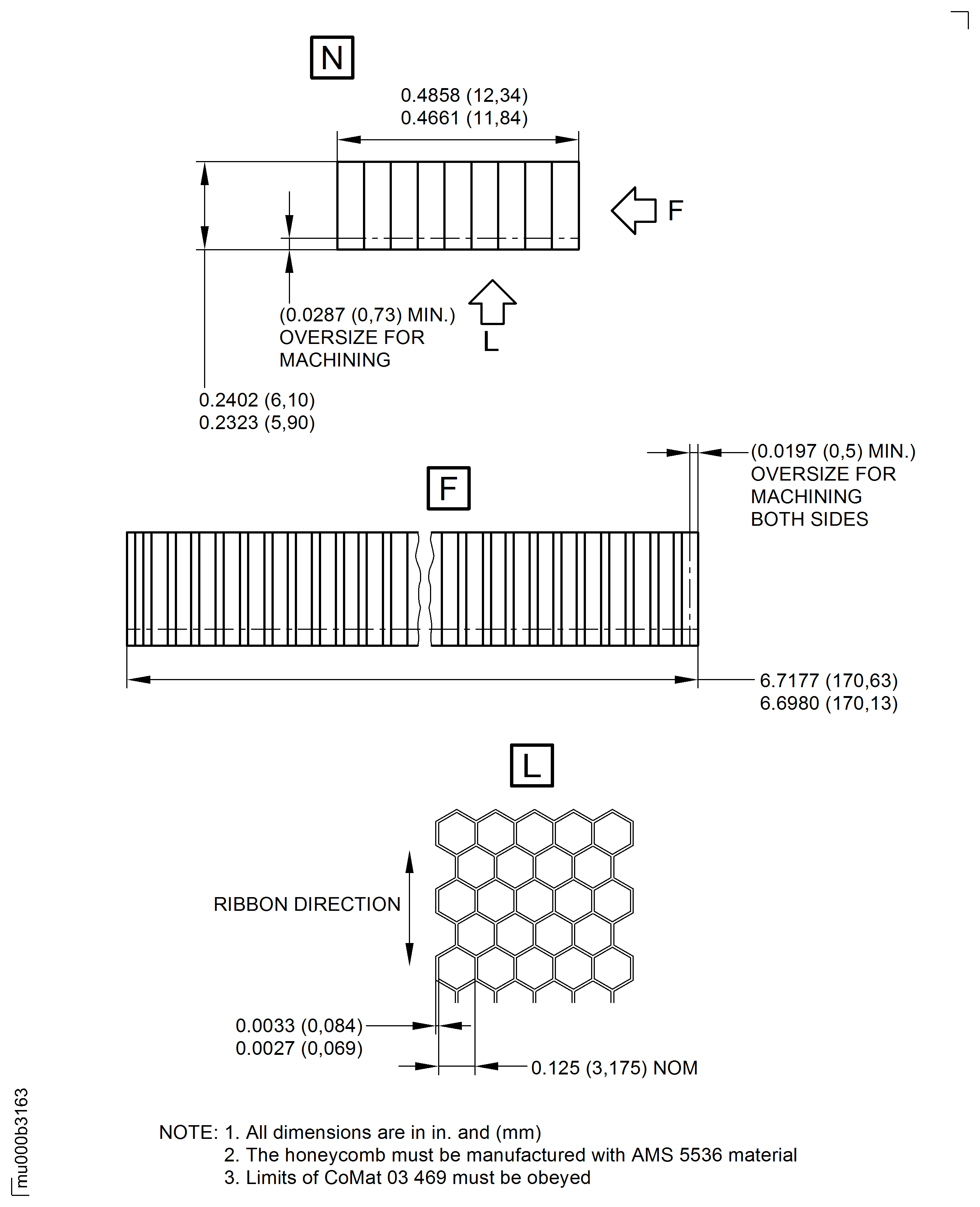 Local Manufacture Honeycomb Seal Segment of the Shroud Seal Segment