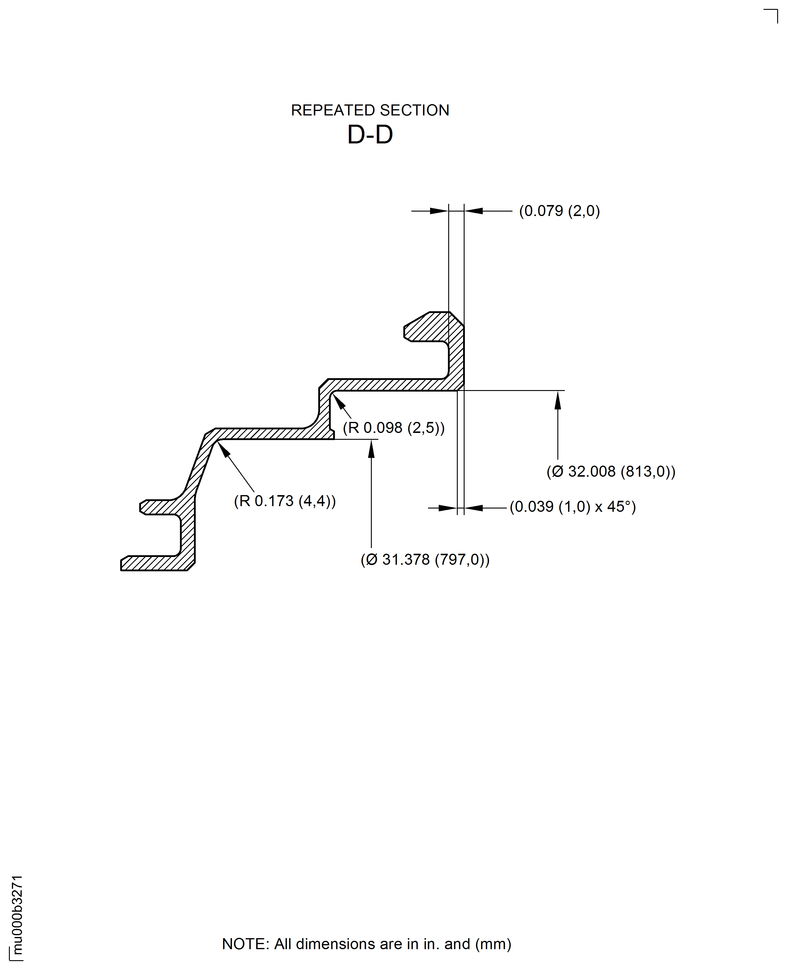 Repair Details and Dimensions