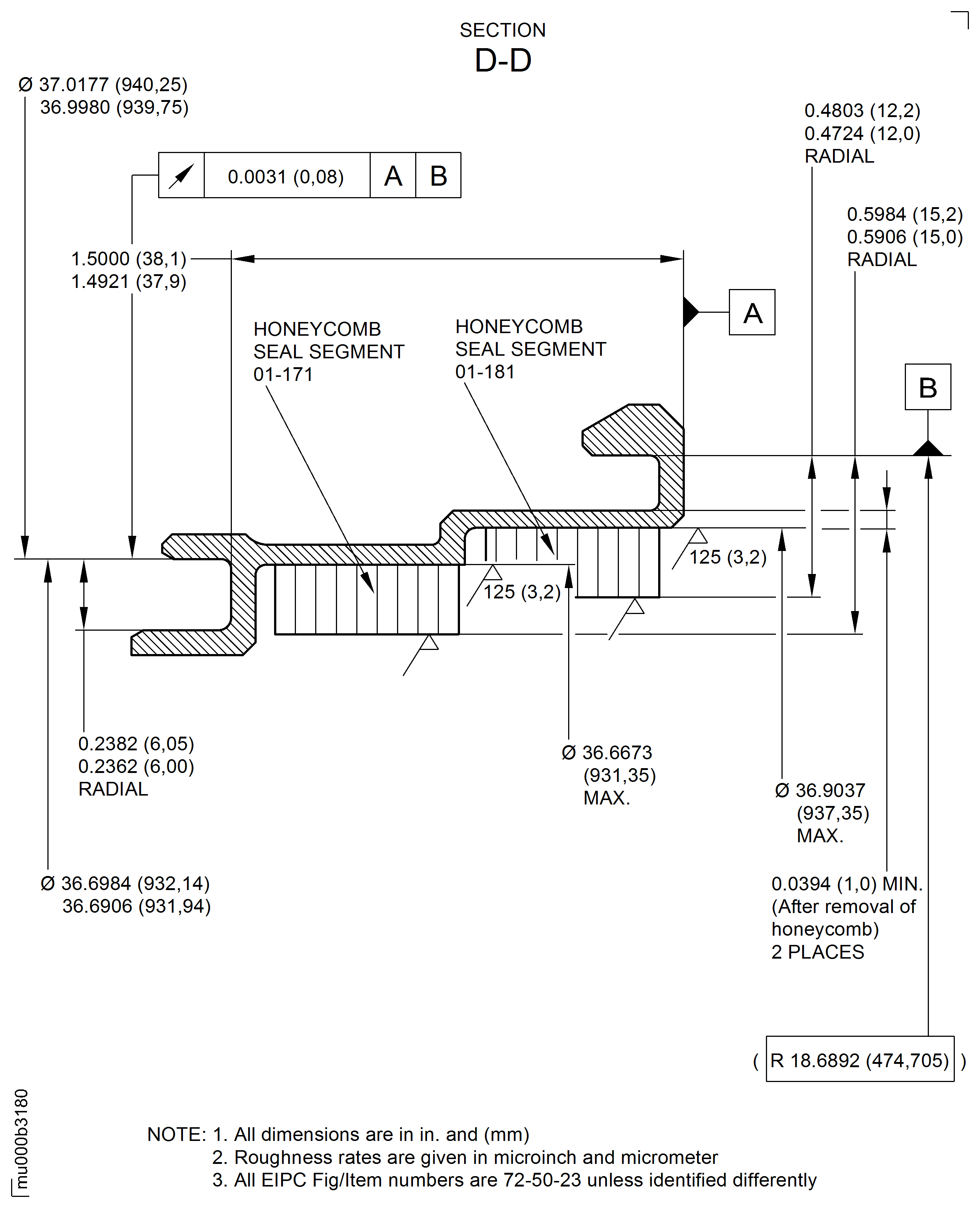 Repair Details and Dimensions