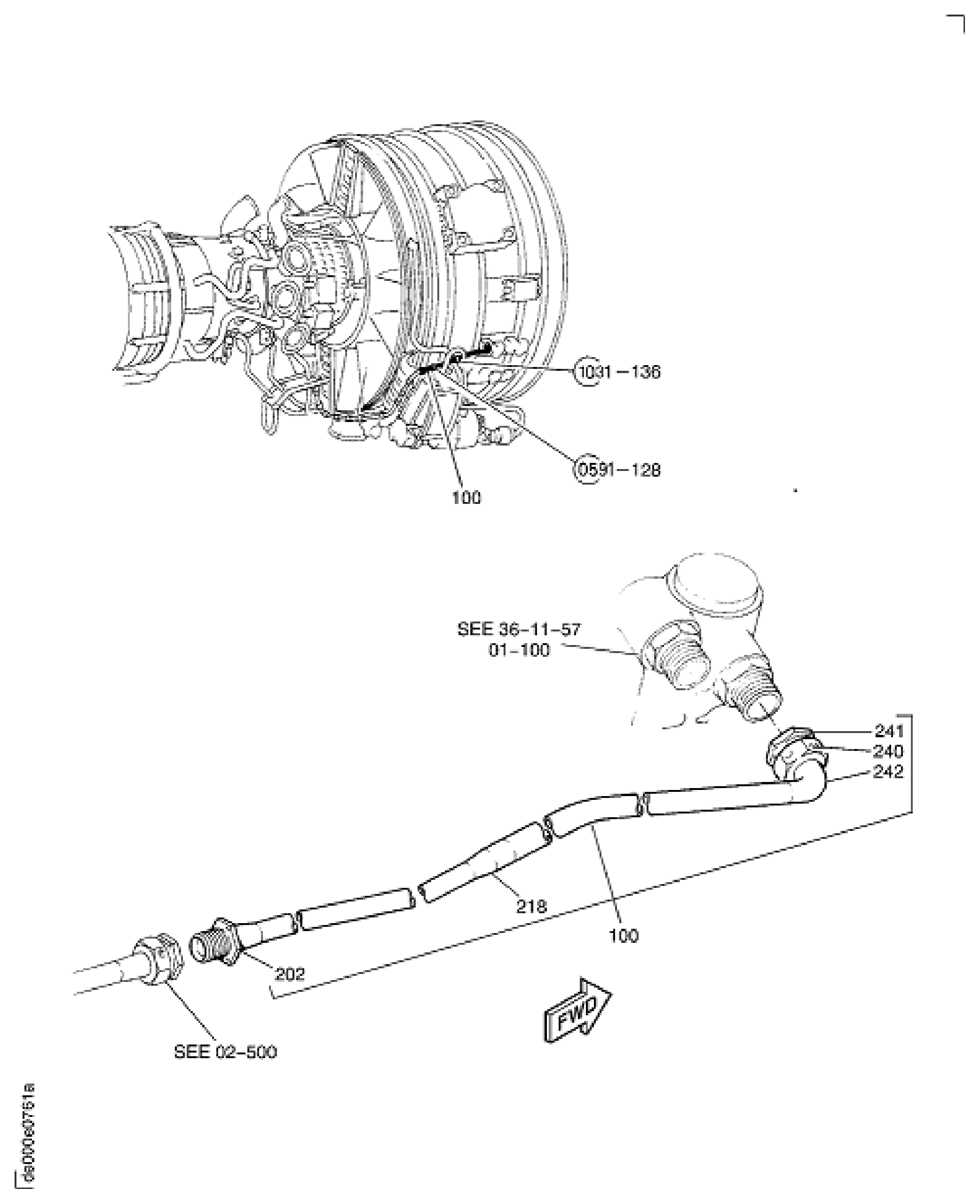 PNEUMATIC-TUBES-HP BLEED CONTROL AIR