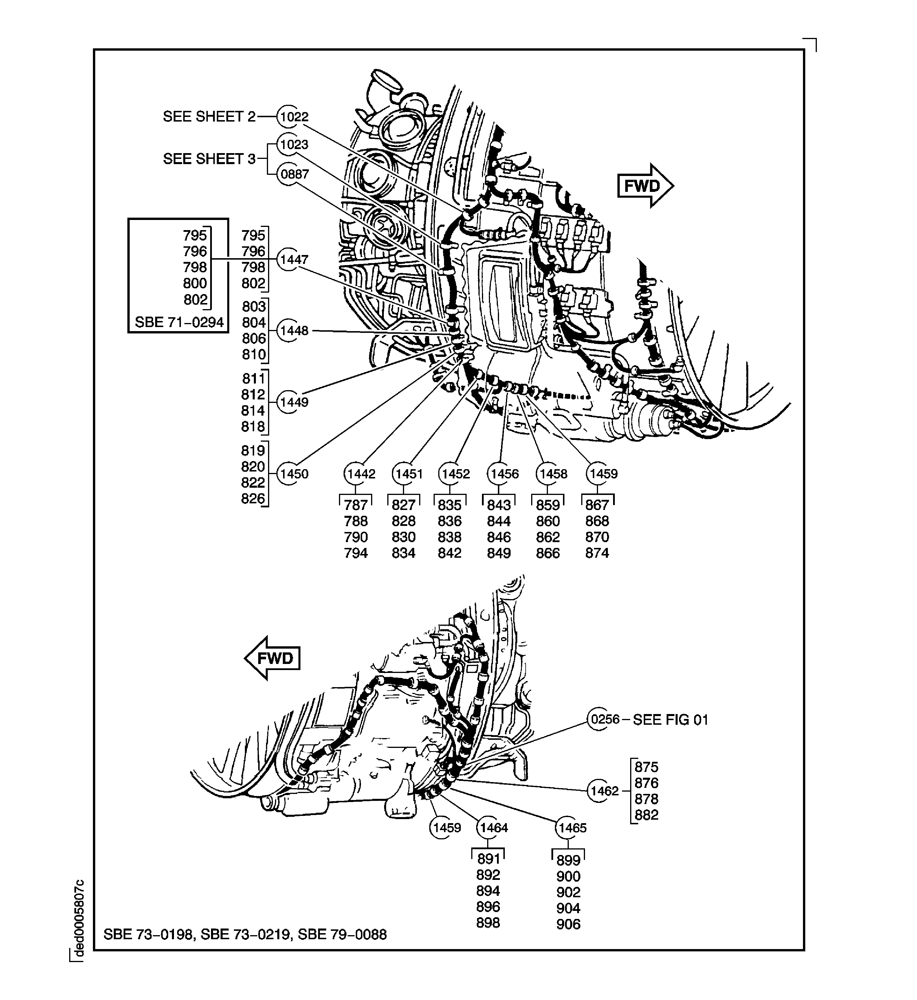 EEC Fan Harness