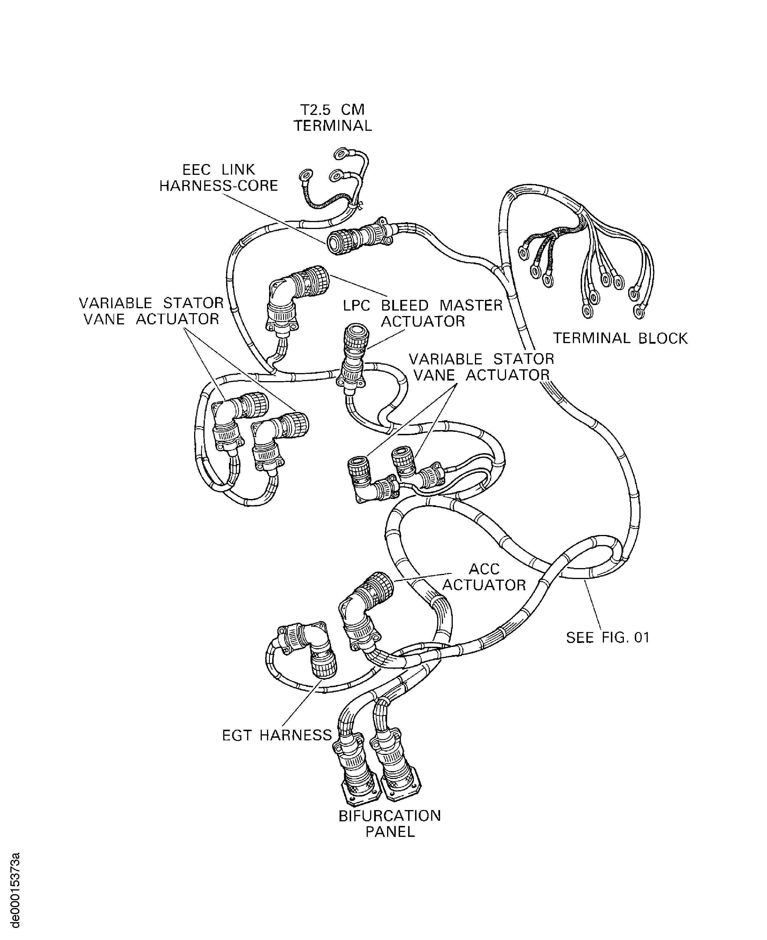 ELECTRICAL HARNESS-LIGHT DUTY-EEC HARNESS-CORE