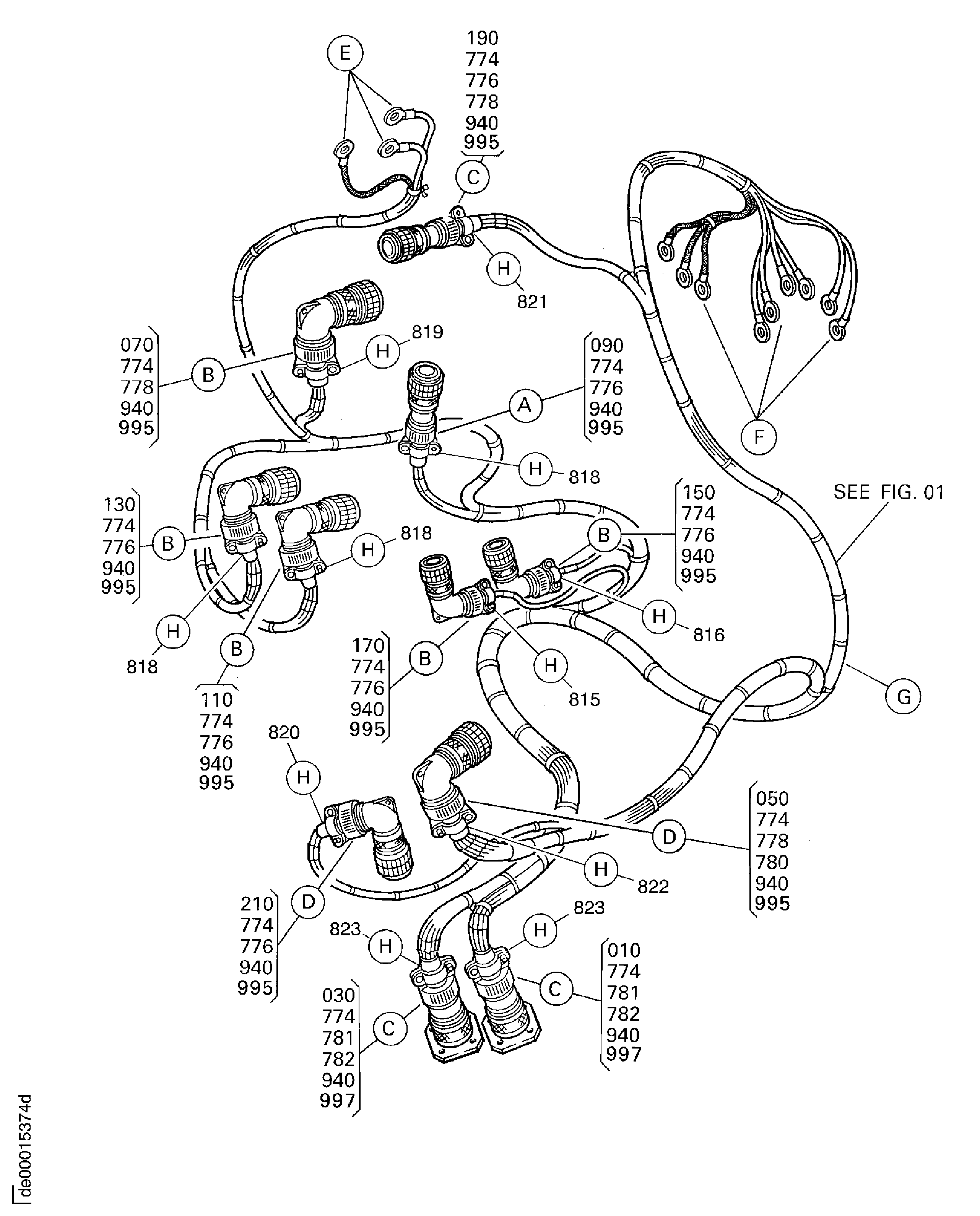 ELECTRICAL HARNESS-LIGHT DUTY-EEC HARNESS-CORE