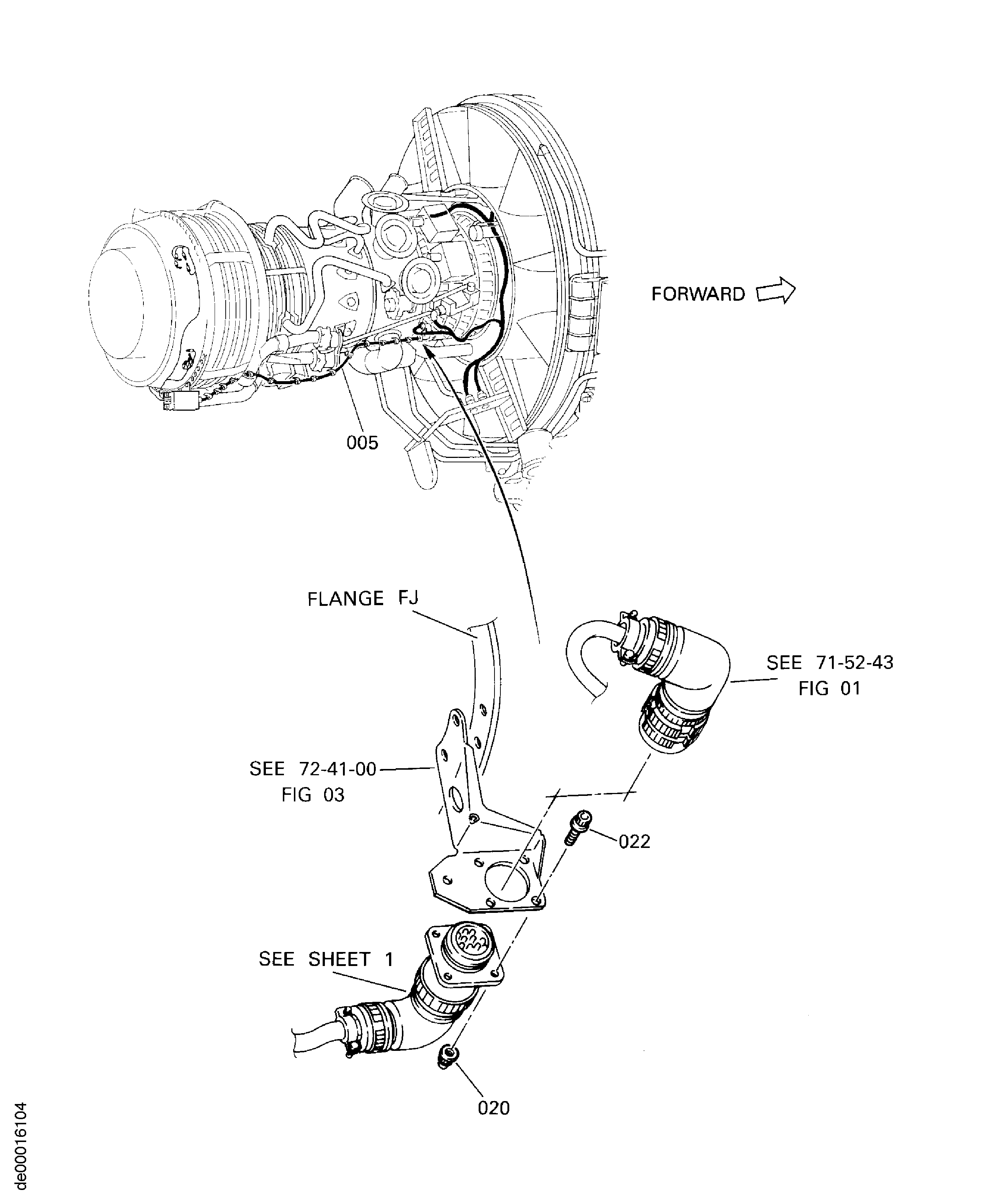 Exhaust Gas Temperature (EGT) Harness