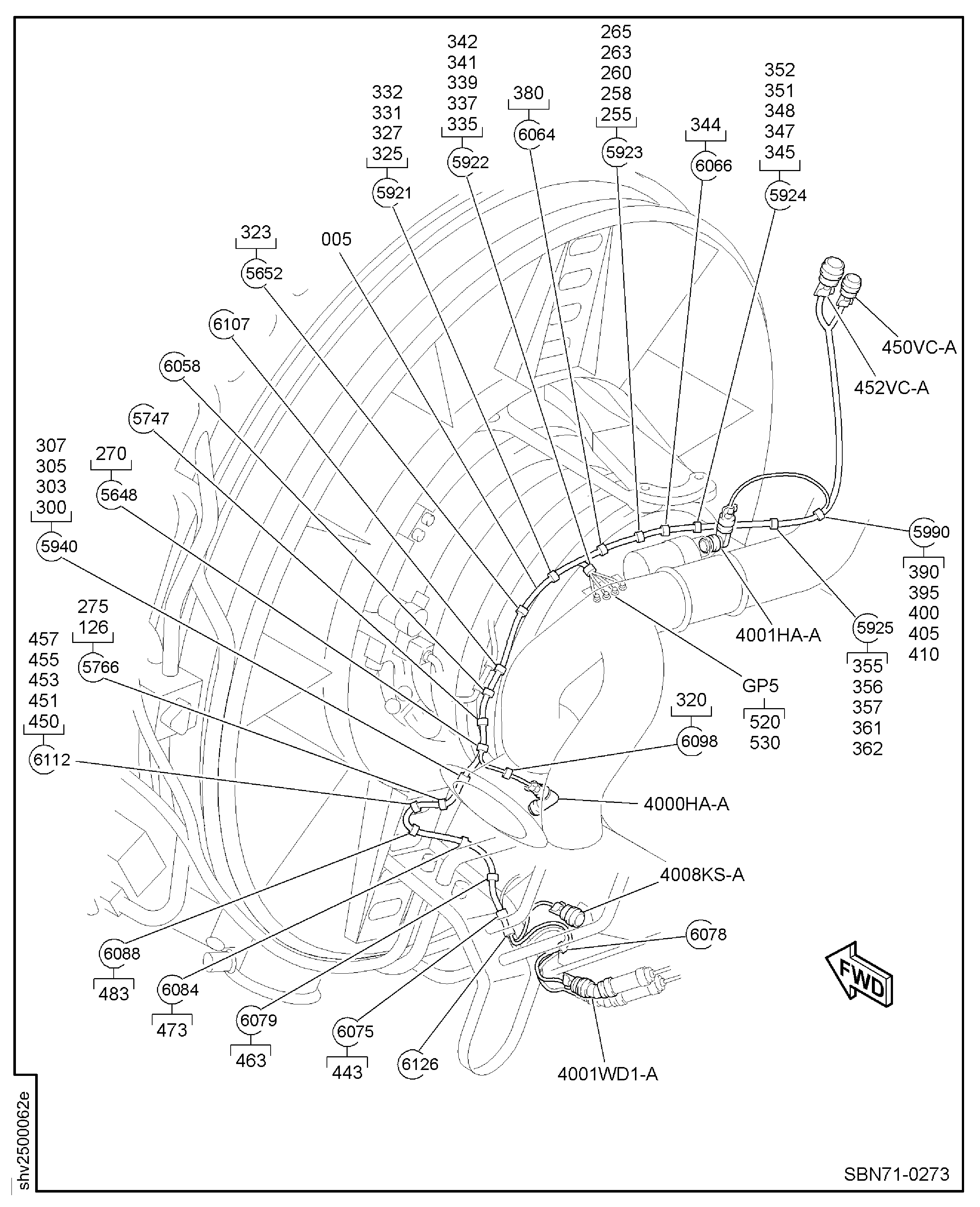 Fire Detection (System A) And Core Services Harness